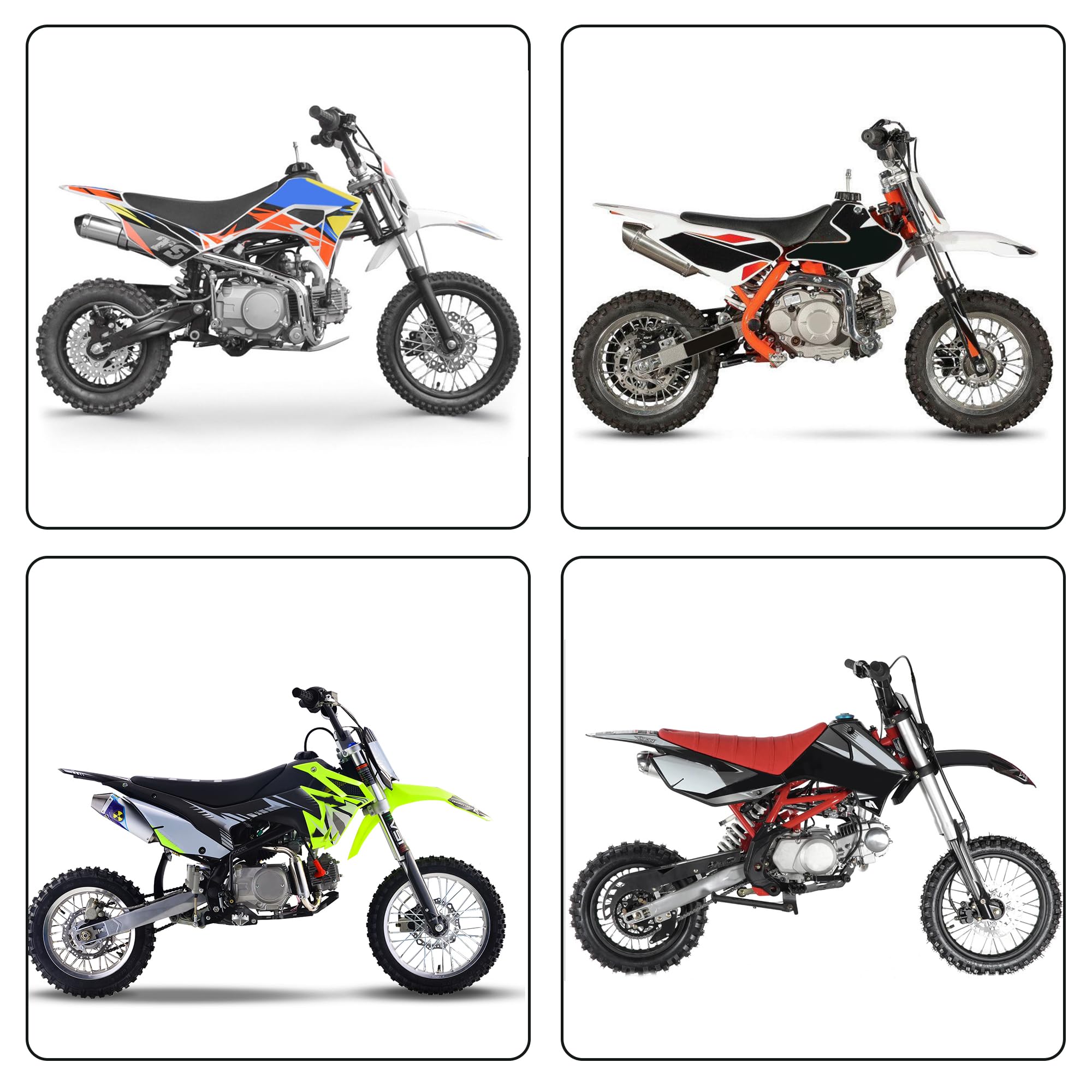 Rutu 7/8' 22Mm Twist Throttle Accelerator Handle Grips With 51 Inches Cable Throttle Clamp On Off Switch For 50Cc 90Cc 110Cc 125Cc Ssr Coolster Apollo Crf50 Atv Quad Go Kart Pit Bike Dirt Bike