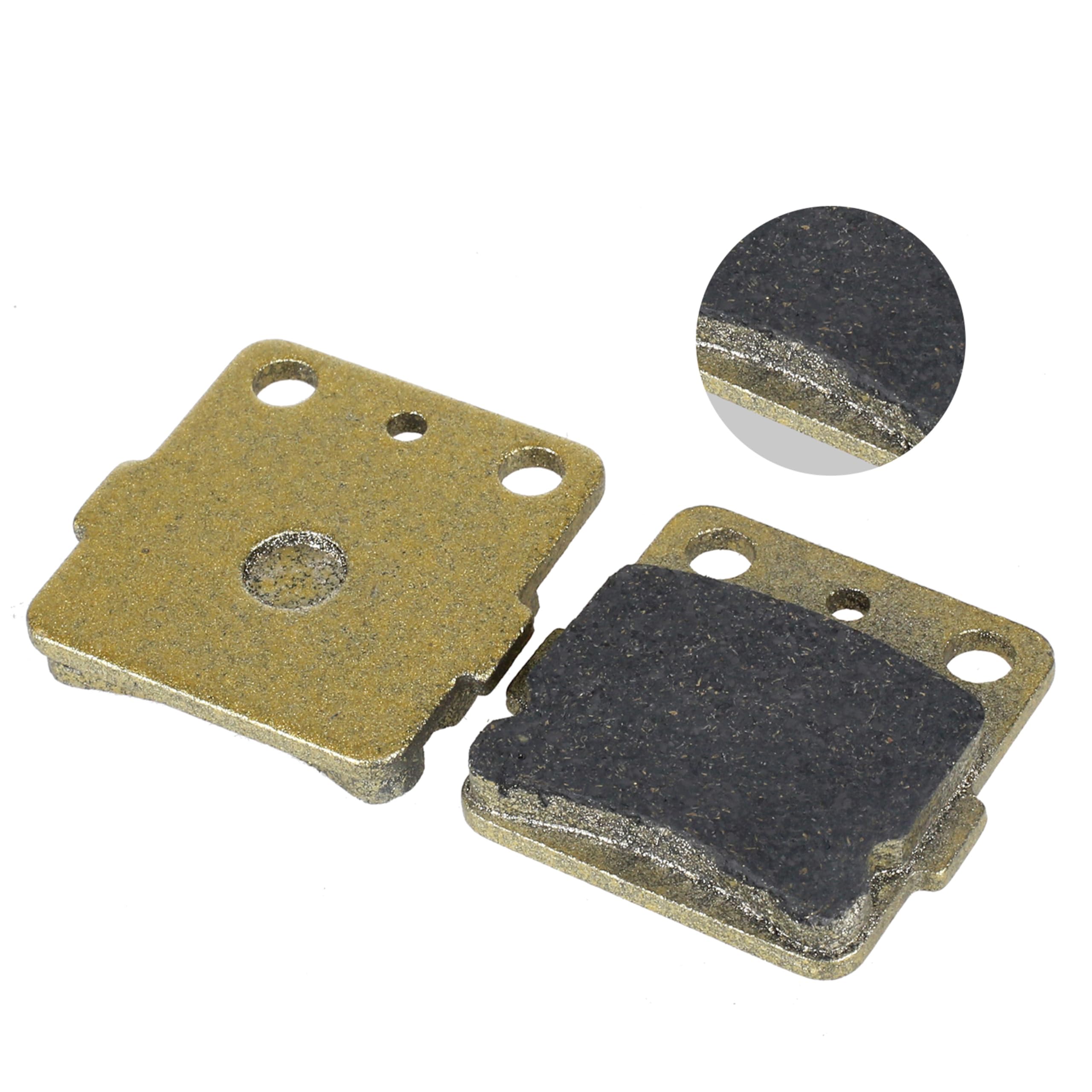 Front Rear Brake Pads For Honda 400EX 300EX 400X 300X 250X ATC200X ATC250R / Yamaha Raptor 350 YFM350 660 YFM660 Full Set Brake