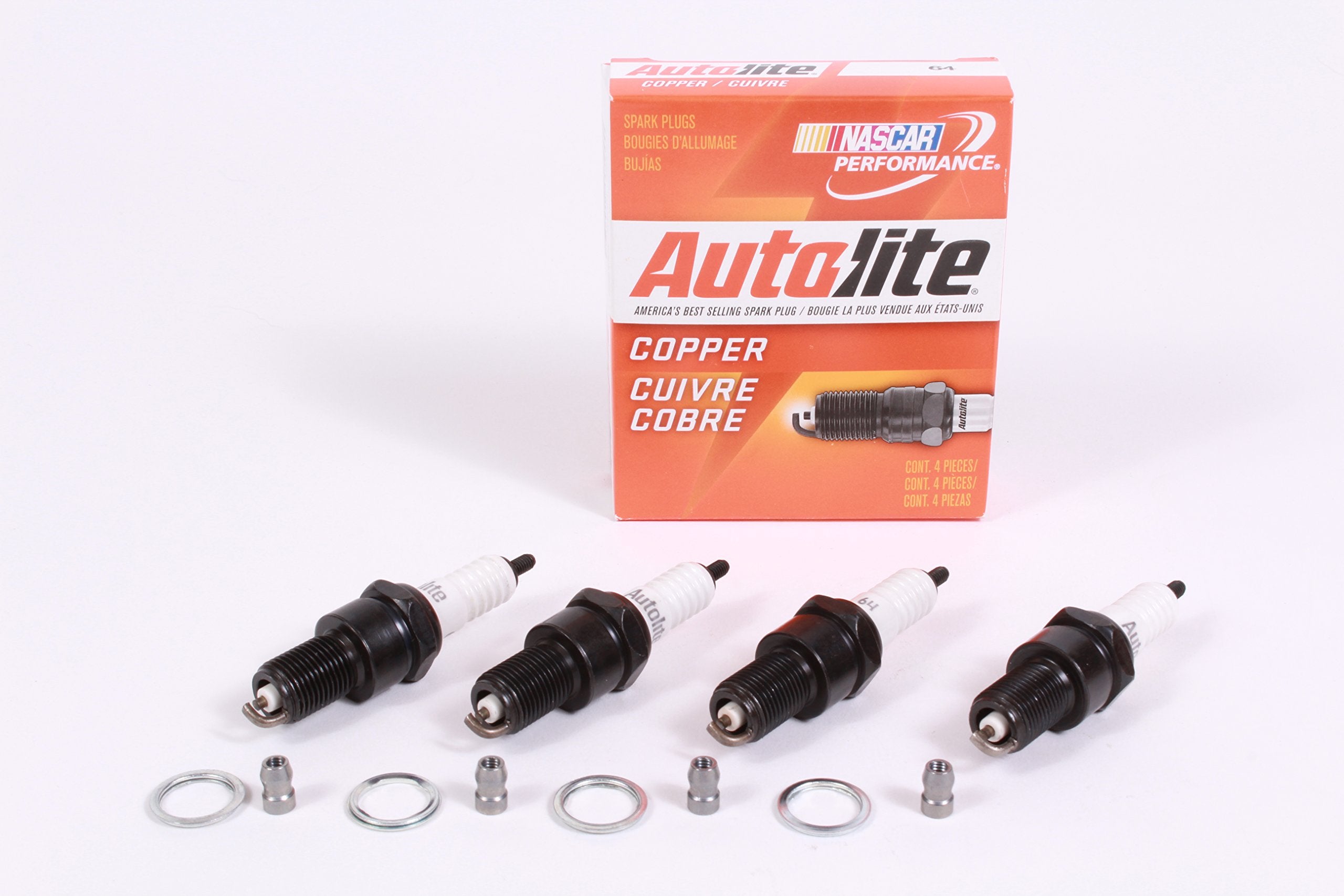 Autolite 64 Copper Resistor Spark Plug