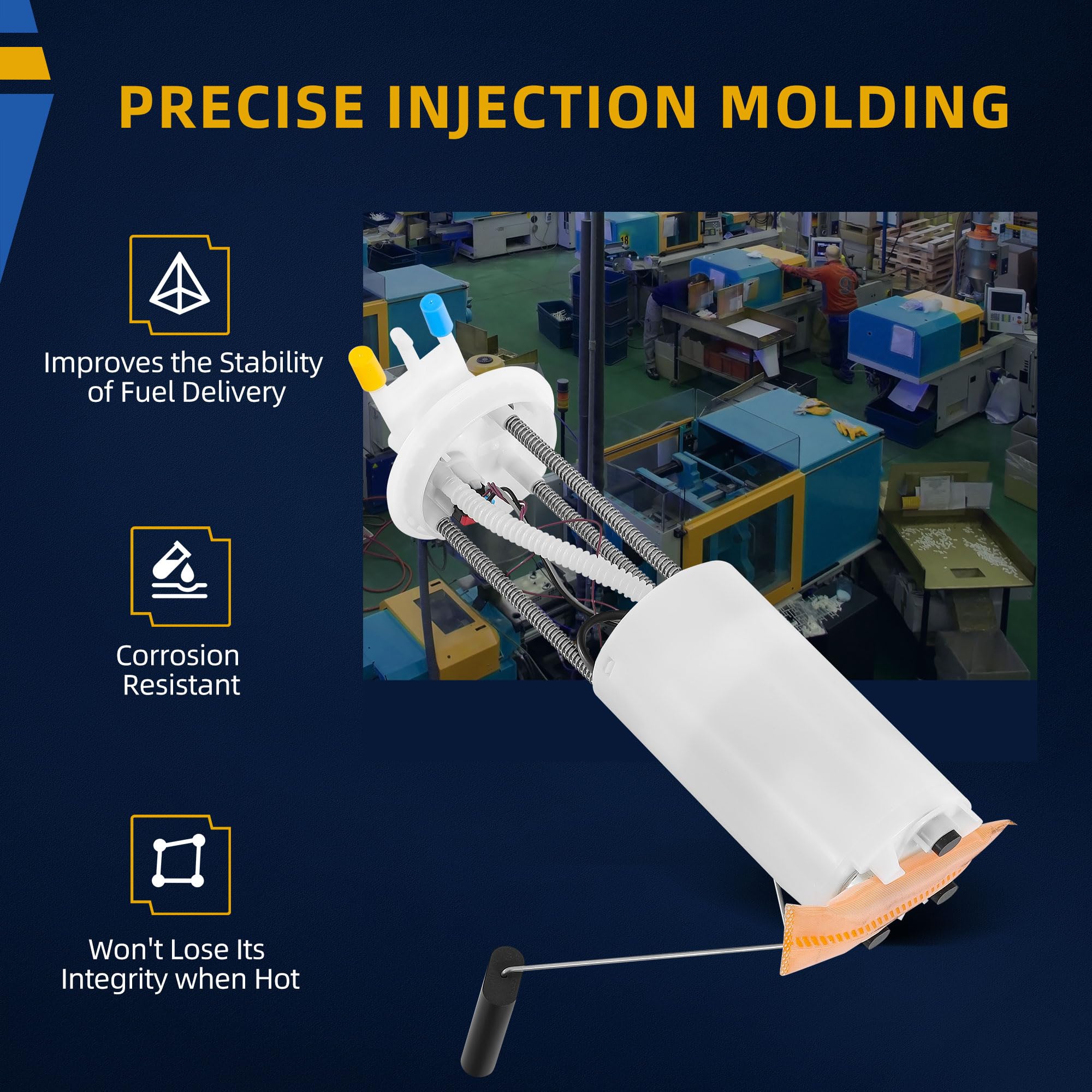 DWVO Fuel Pump Compatible with 1998 1999 Chevy C1500/K1500/C2500/K2500 Suburban 5.7L V8, 1998 1999 GMC C1500/K1500/C2500/K2500 S
