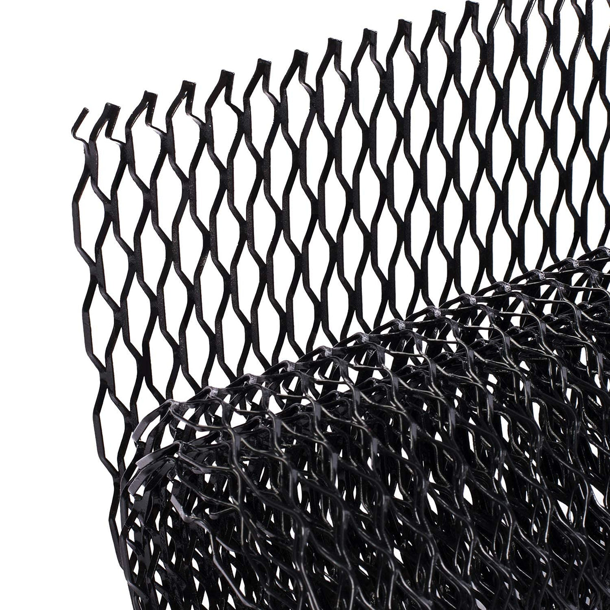 Aggauto 47X16 Inches Car Pickup Truck Grill Mesh Spoiler Bumper Vent Aluminum Alloy Automotive Grille Insert Air Intake Racing S
