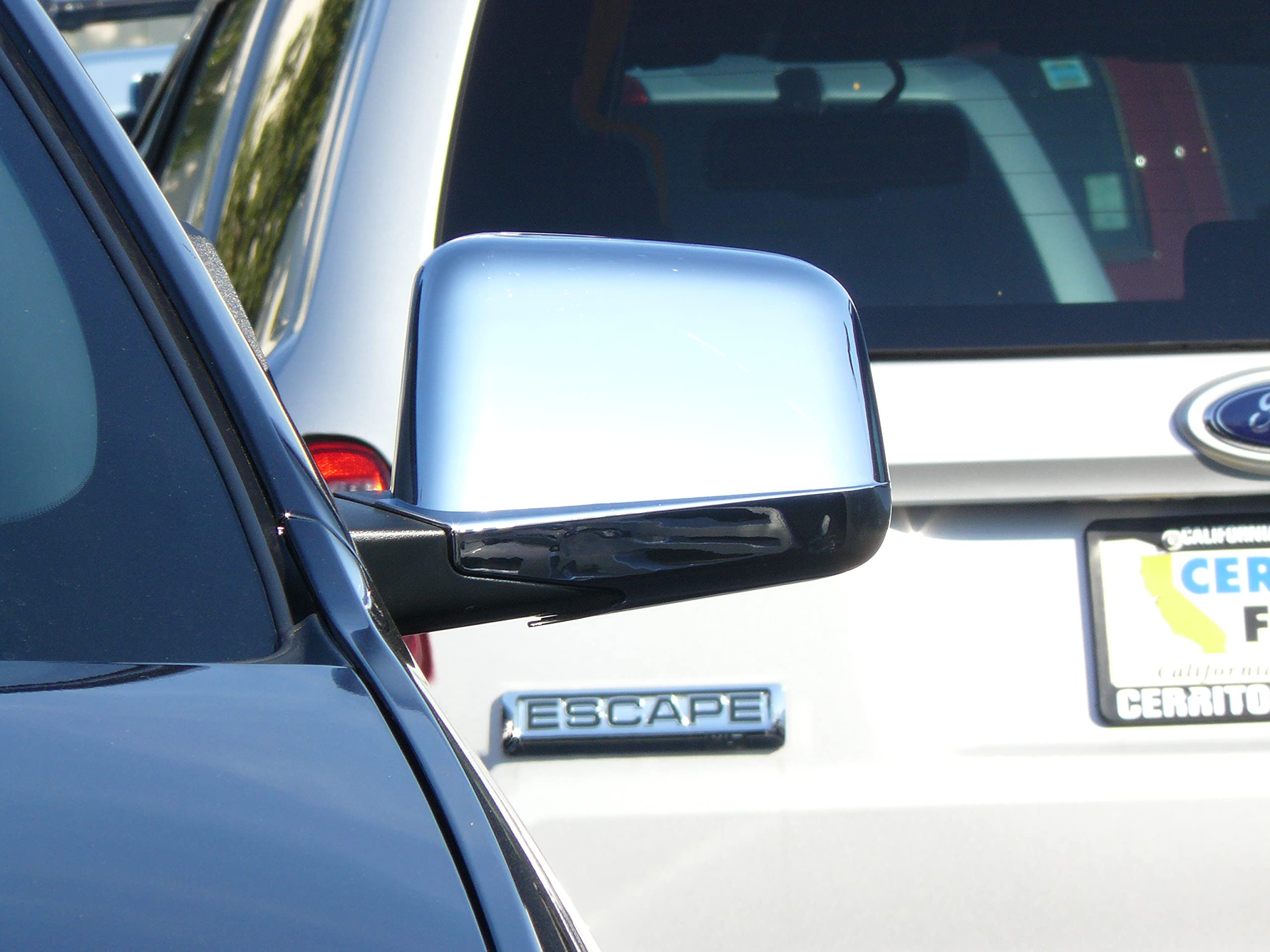Tfp (550 Mirror Insert Accent, Chrome - Compatible With Ford/Lincoln 07-10 Edge/Mkx