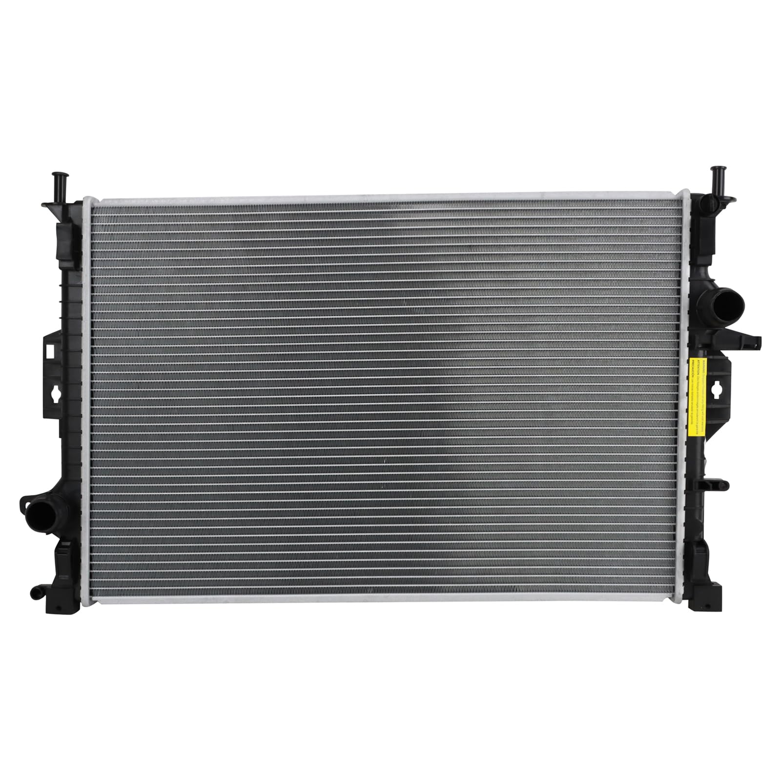 Trq Radiator Assembly Aluminum Core Compatible With 13-15 Ford Focus Cu13352