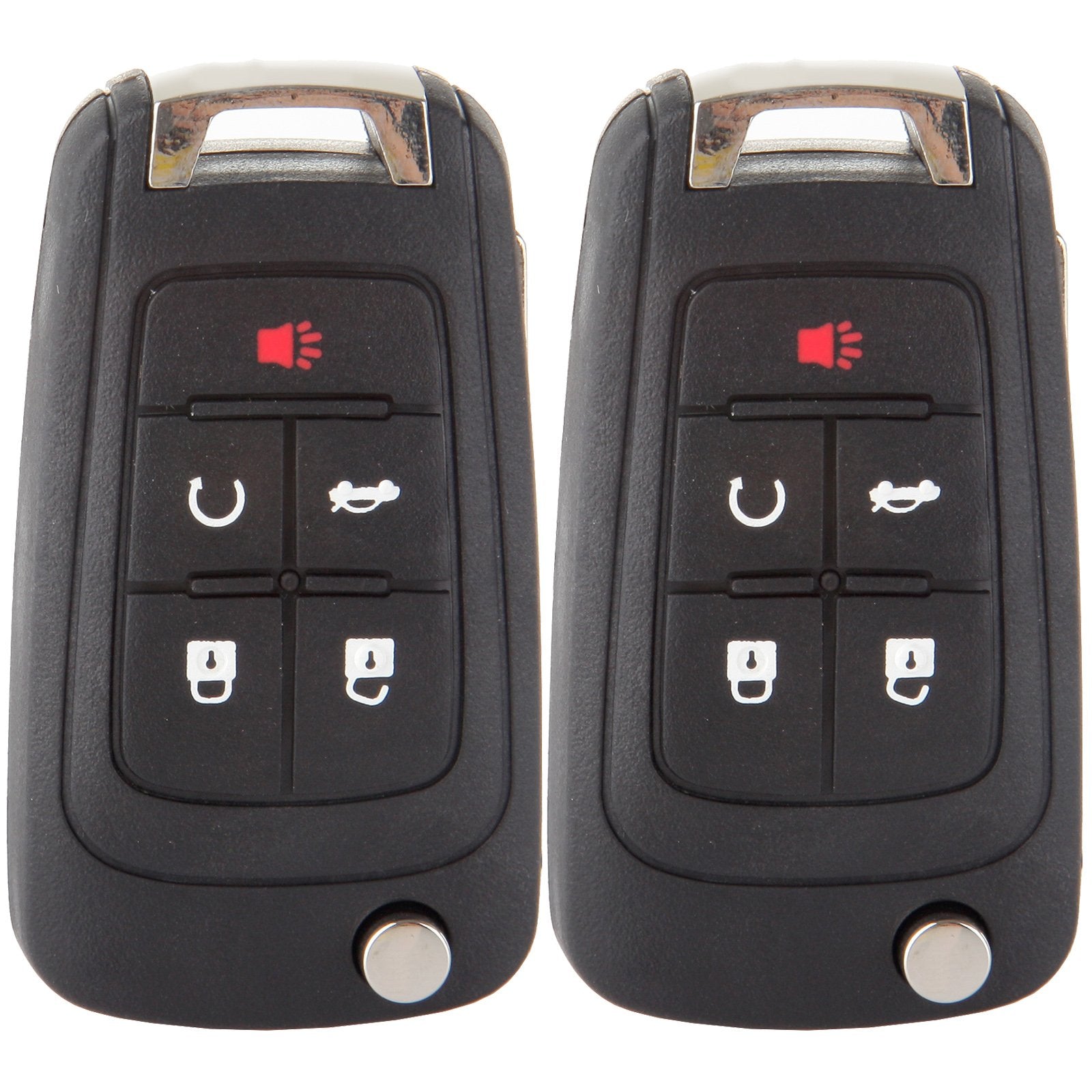 Scitoo Pack Of 2 Keyless Entry Remote Key Fob Fit For Chevy Camaro For Dodge Ram 1500 2500 3500 For Buick Lacrosse For Gmc Terra
