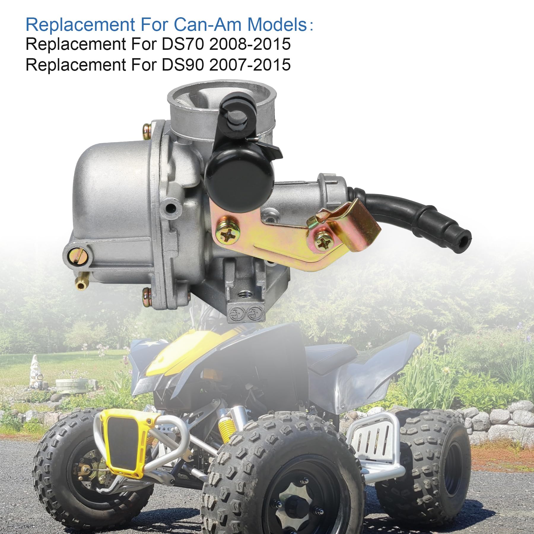 Jdmspeed New Carburetor Carb Replacement For Can-Am Ds70 Ds90 90X 4 Stroke Atv Quad 2007-2015 Replace V16100Dgf000