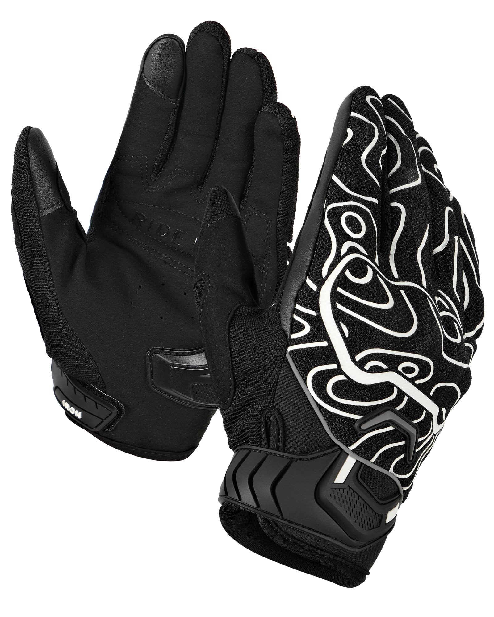 Borleni Motorcycle Gloves Motorbike Glove Full Finger Knuckle Protection Padding Touch Screen For Women Men