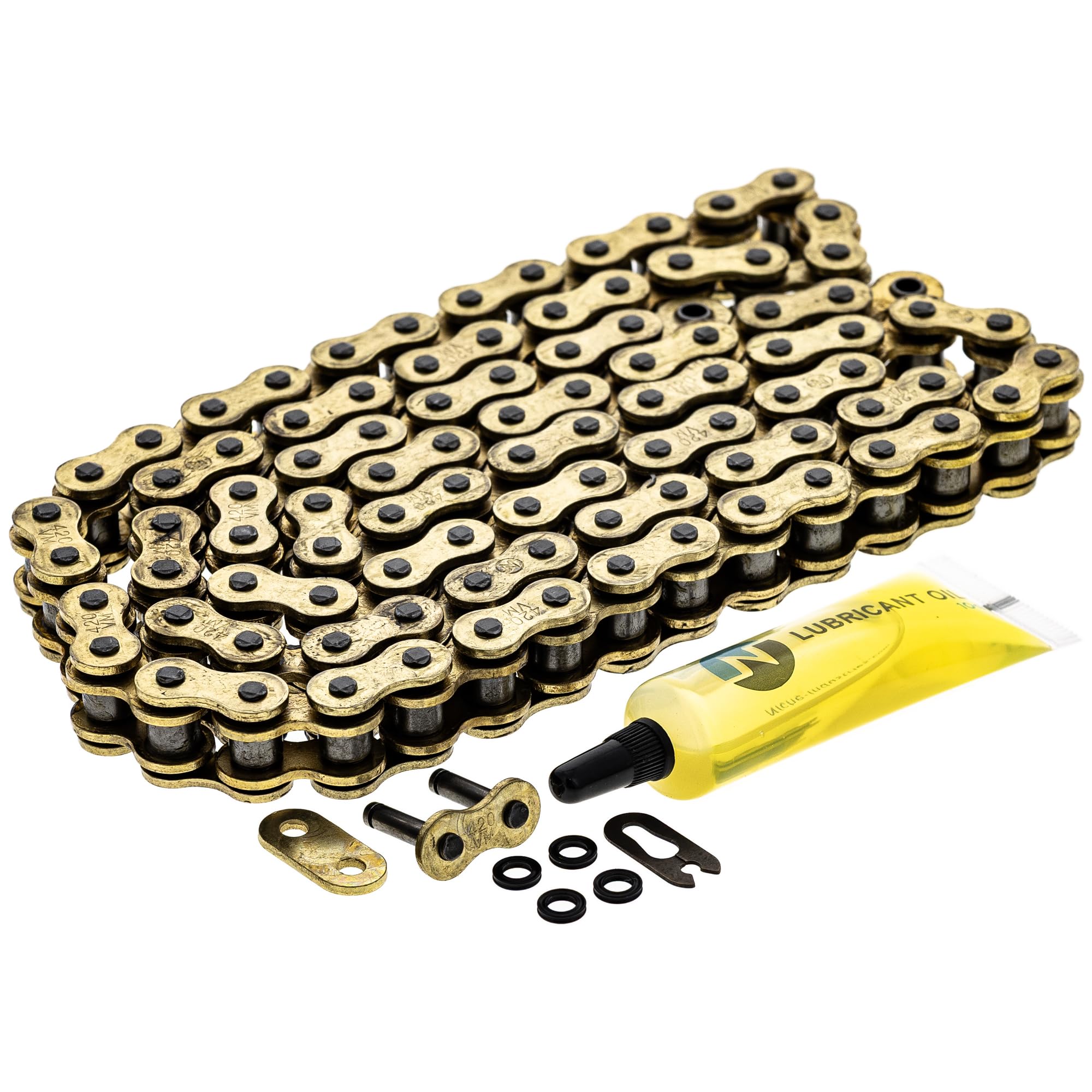 Niche Gold 420 X-Ring Chain 96 Links With Connecting Master Link