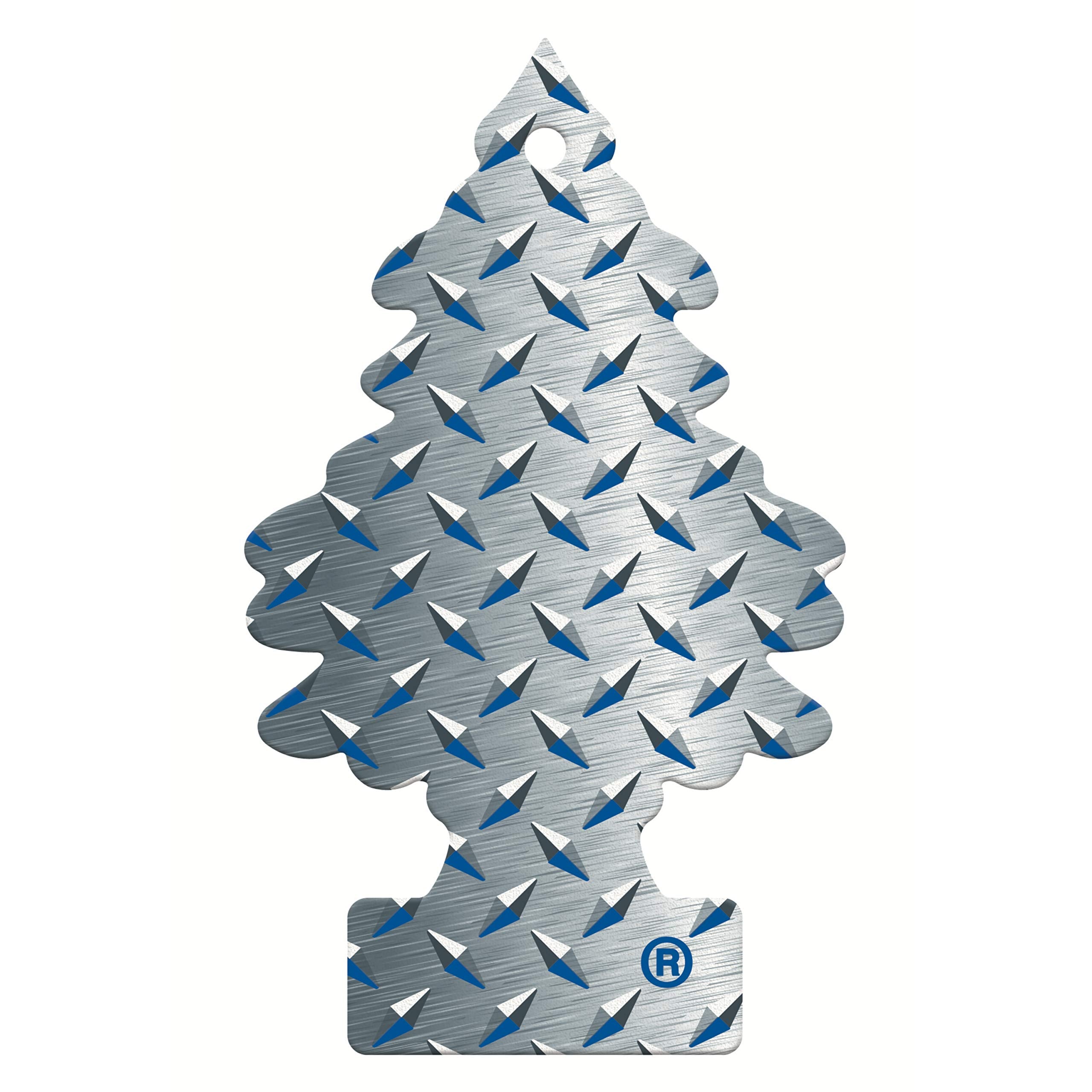 LITTLE TREES Car Freshener Pure Steel Air Freshener, 1 Count, Model U1P-17152, Plastic Material