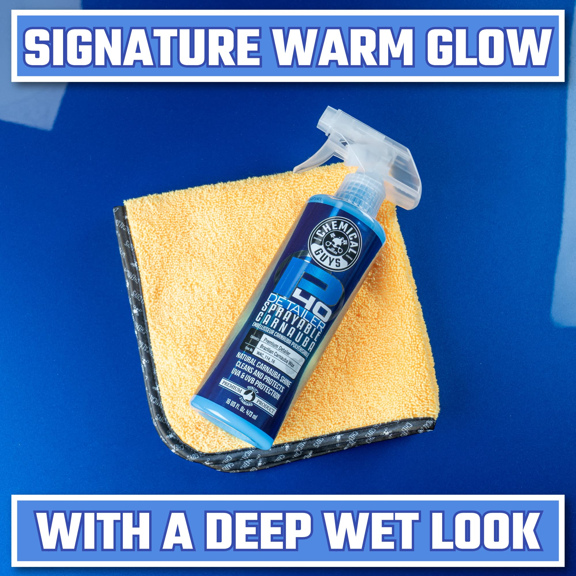 Chemical Guys Wac_114_16 P40 Detailer Quick Detailer And Uv Protectant (16 Oz)
