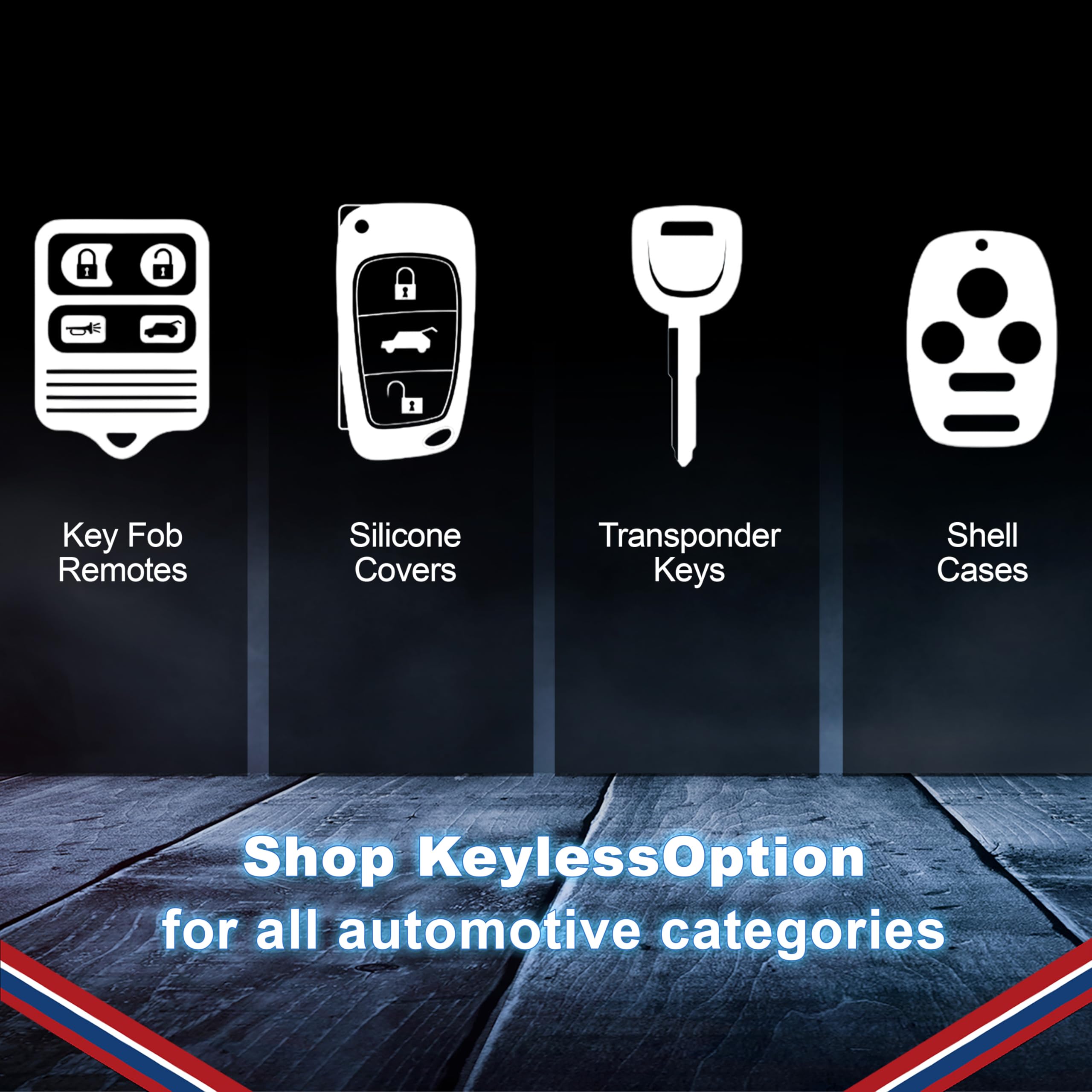 2x Remote Van Key Fob Shell Case Replacement for Ford Transit Connect N5F-A08TAA