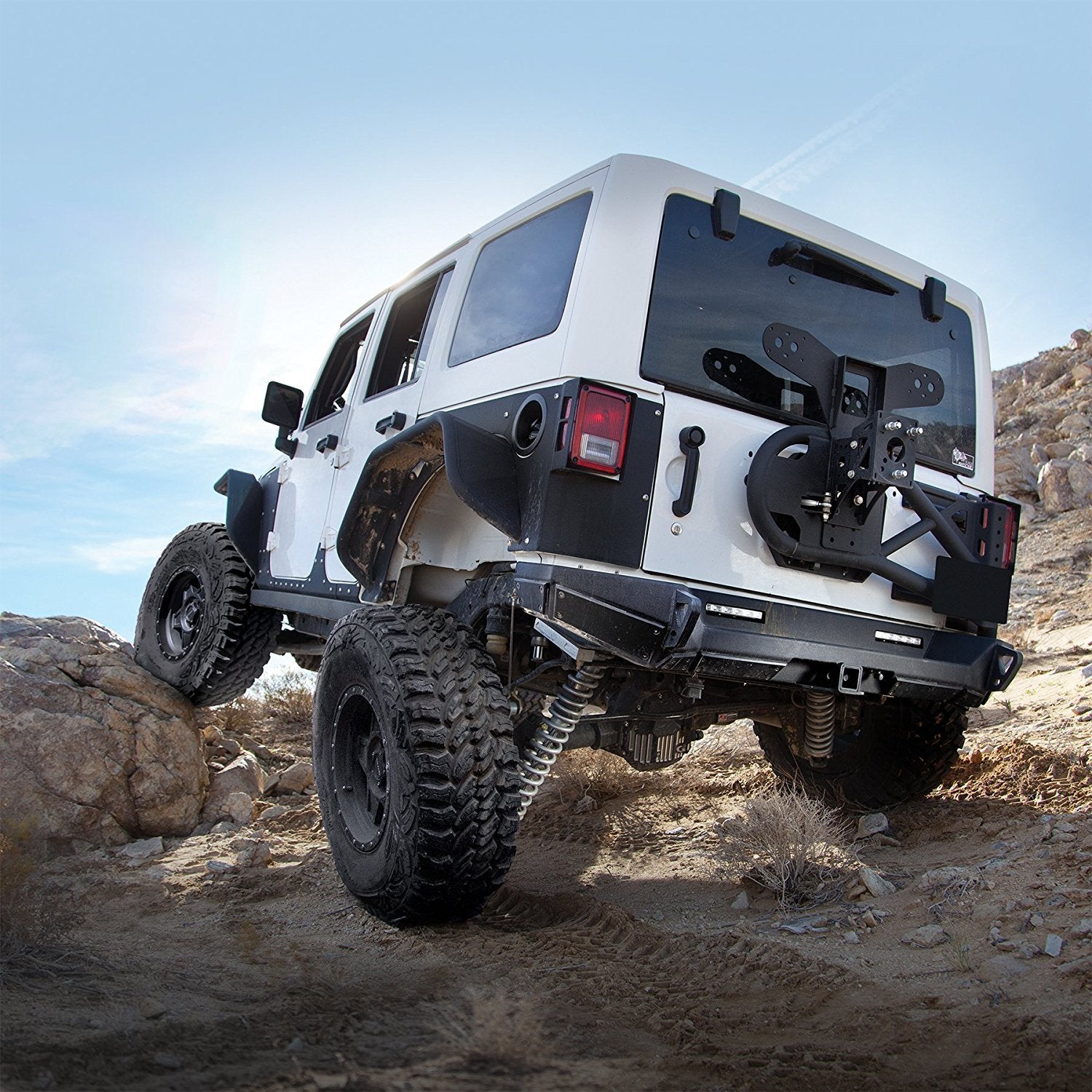 Smittybilt 76858 Xrc Gen 2 Rear Bumper For Jeep Wrangler