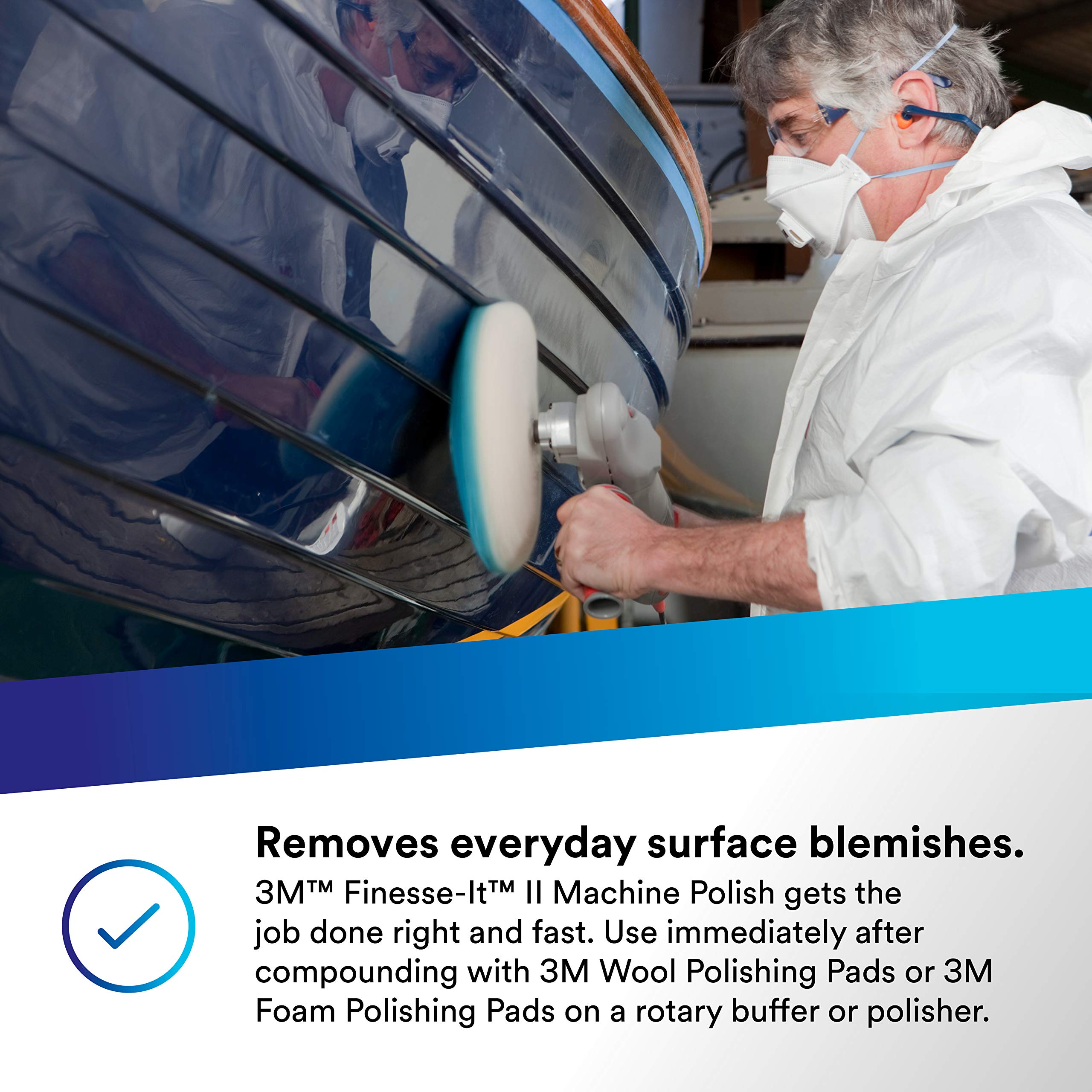 3M Finesse-It Ii Machine Polish, 05929, 1 Gal