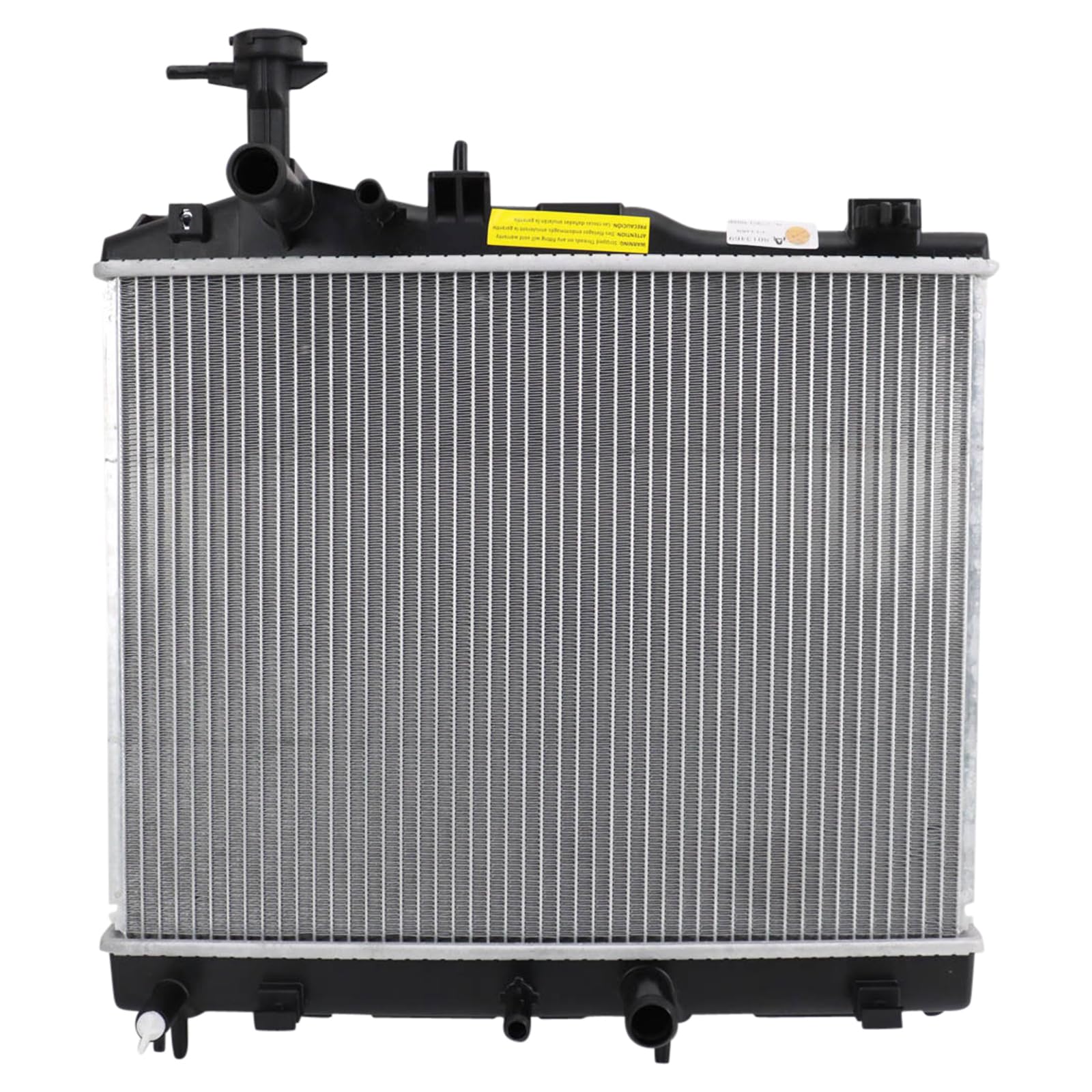 Trq Radiator Assembly Aluminum Core Compatible With 14-21 Mitsubishi Mirage 17-21 Mirage G4 Cu13469