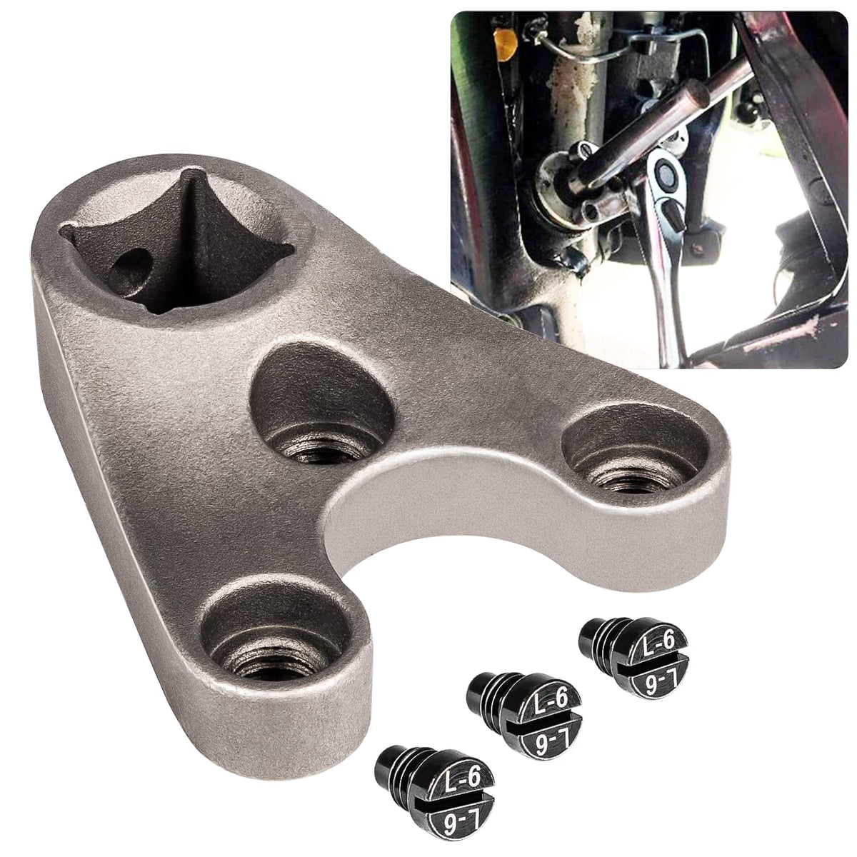 Outboard Trim Tilt Pin Wrench MT0009-35mm x 6mm Remove Trim/Tilt Caps on Hydraulic Cylinders for Showa,Yamaha, Suzuki, Johnson, 