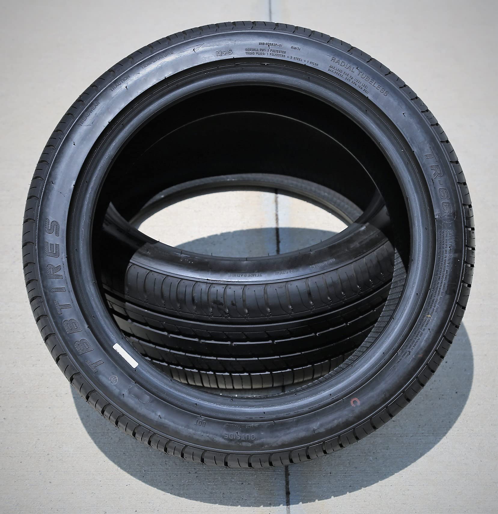 Tbb Tr-66 All-Season Performance Radial Tire-235/60R16 235/60/16 235/60-16 100H Load Range Sl 4-Ply Bsw Black Side Wall