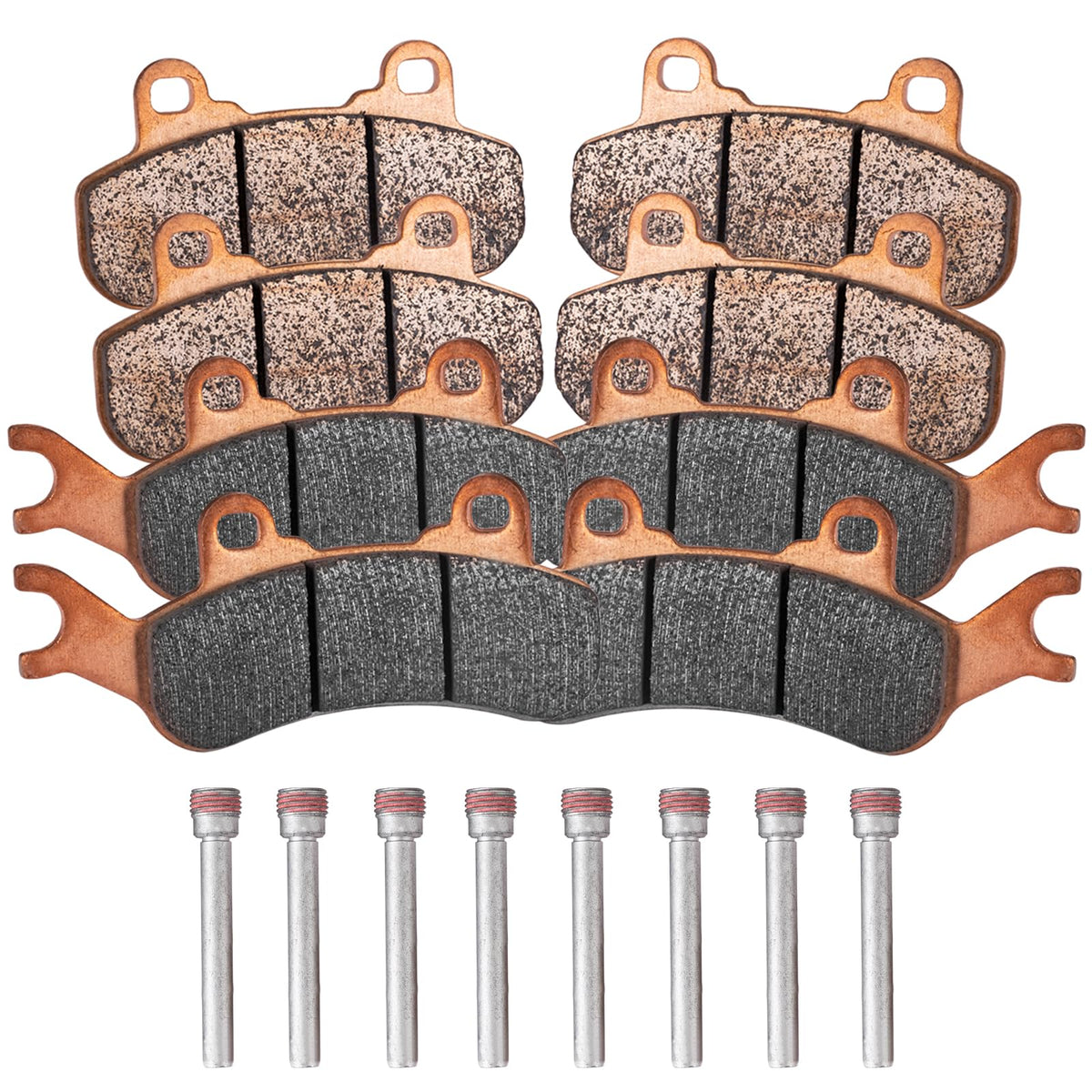 Quickwolf Maverick X3 Brake Pads Compatible with Can Am Maverick X3&X3 MAX 2017-2023, Maverick Sport 1000 Maverick Trail 800 100