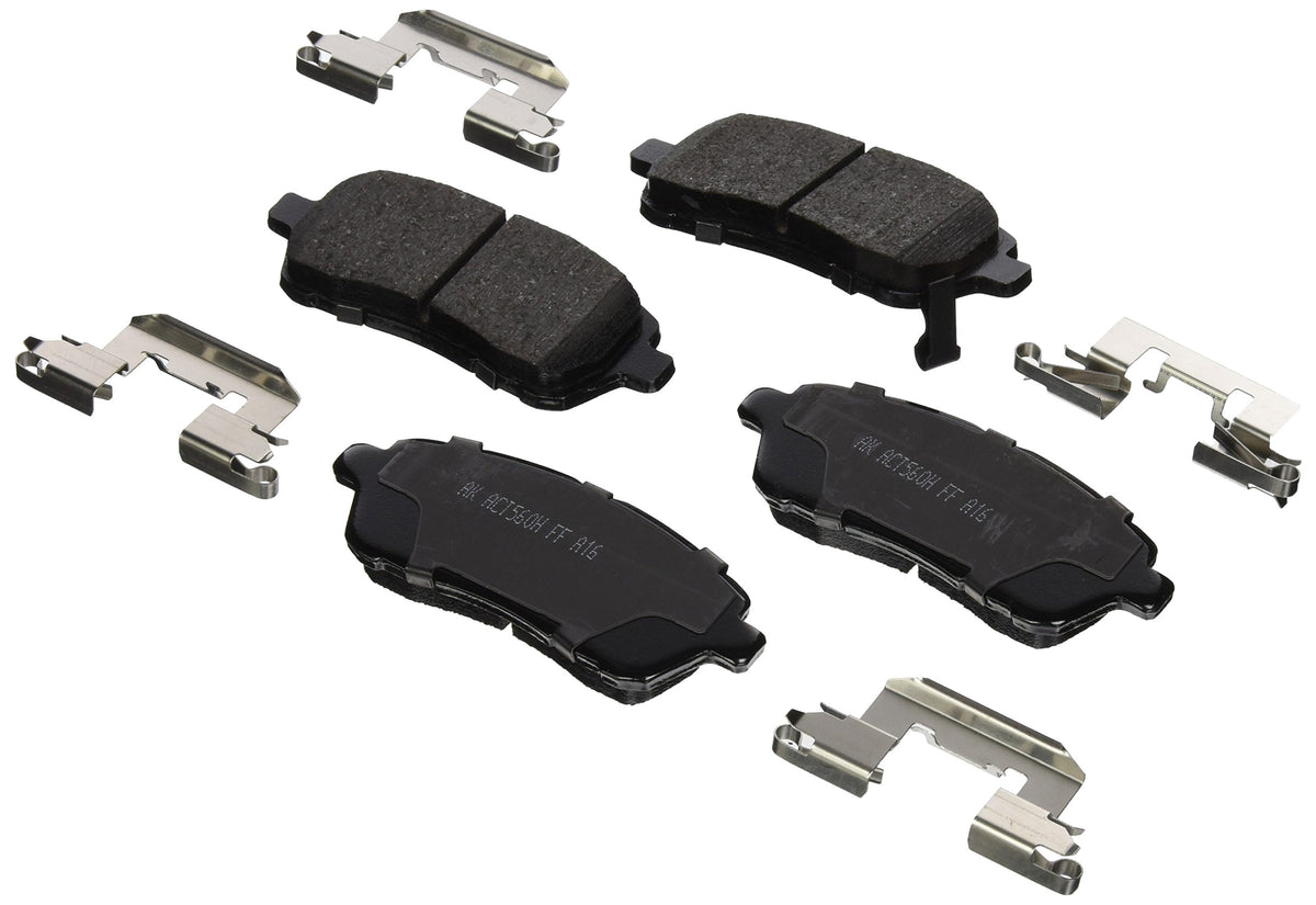 Akebono Act1454 Proact Ultra Premium Ceramic Disc Brake Pad Kit