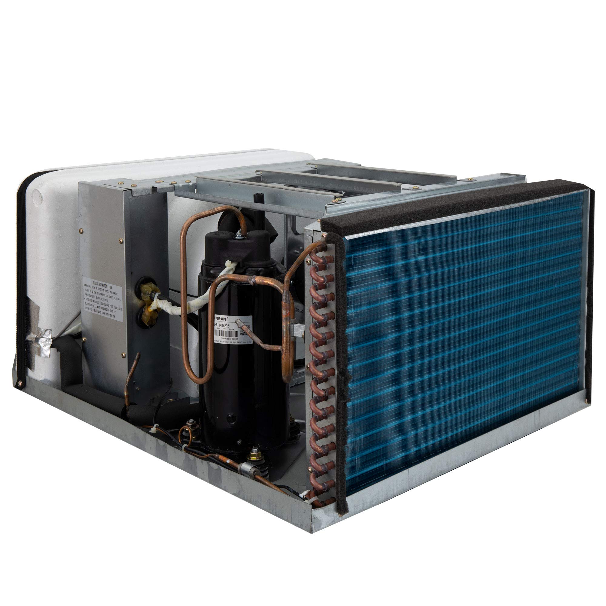 Recpro Rv Air Conditioner 15K Ducted Or Non-Ducted | Quiet Ac | 110-120V | Heat Pump And Cooling | Easy Install | All-In-One Unit | For Camper, Fifth Wheel, Food Trucks (Ducted, White)