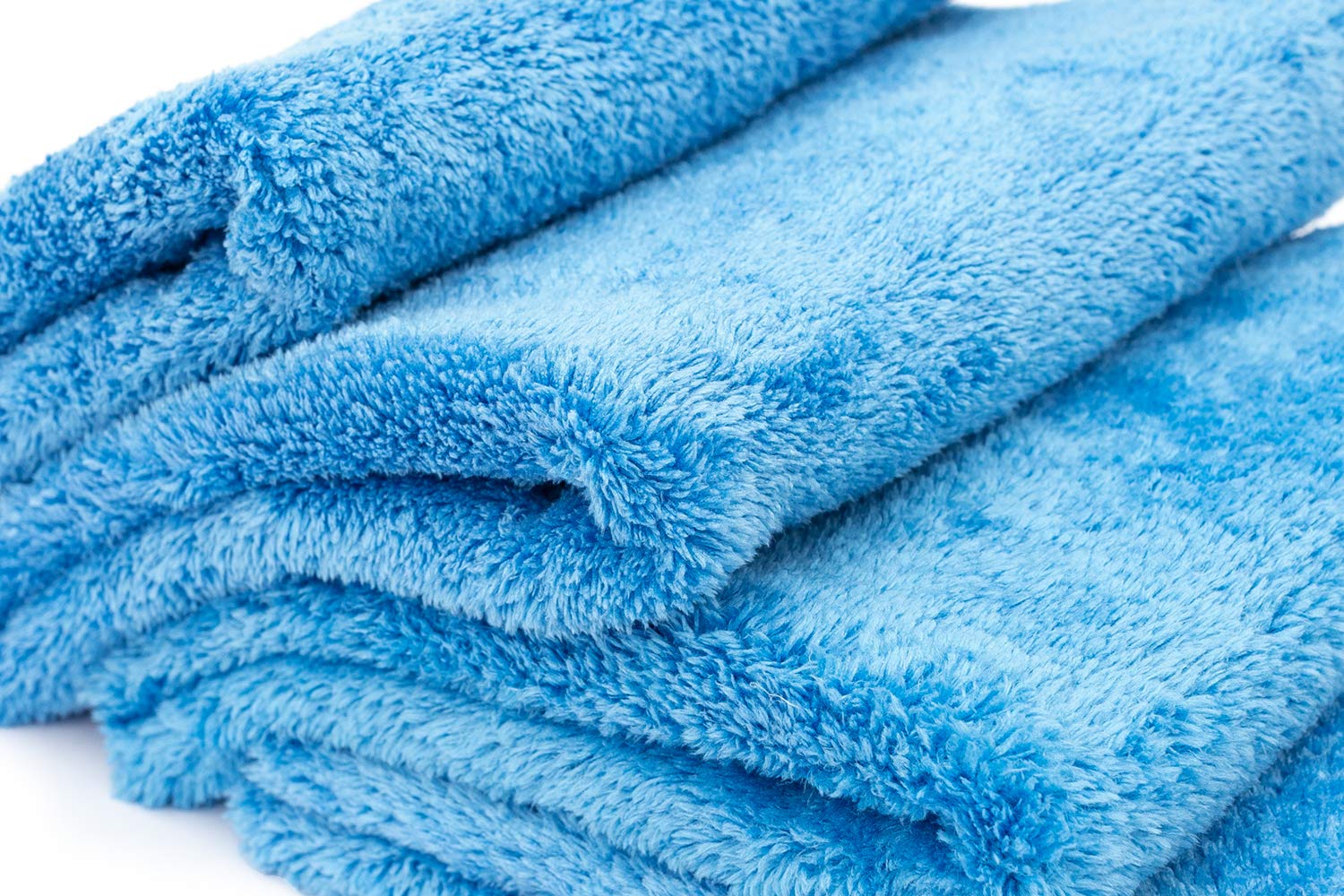The Rag Company - Eagle Edgeless 500 (4-Pack) Professional Korean 70/30 Blend Super Plush Microfiber Detailing Towels, 500Gsm, 1