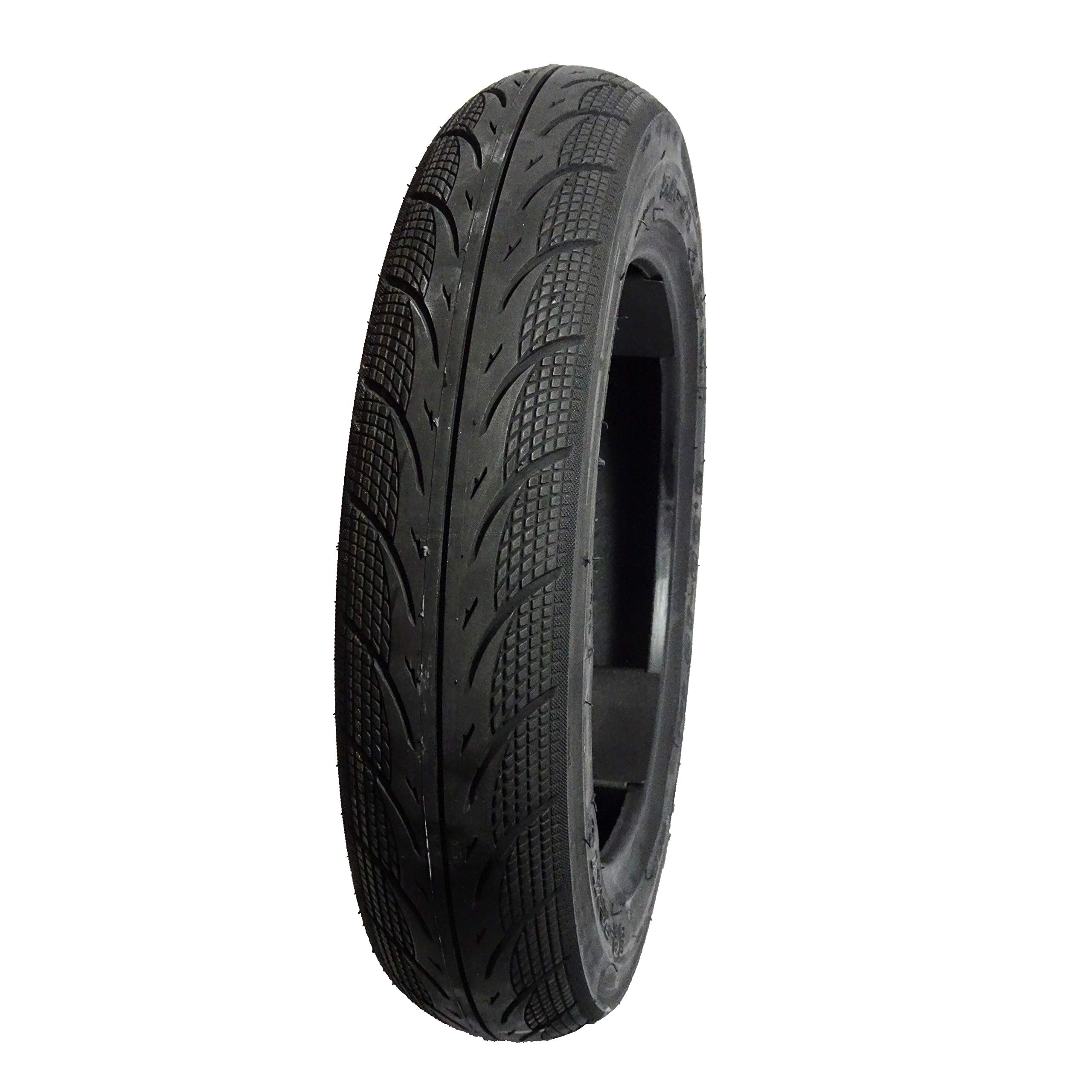 5A01 90/90-10 Scooter Tubeless Tire, 50J, Front/Rear Motorcycle/Moped 10' Rim