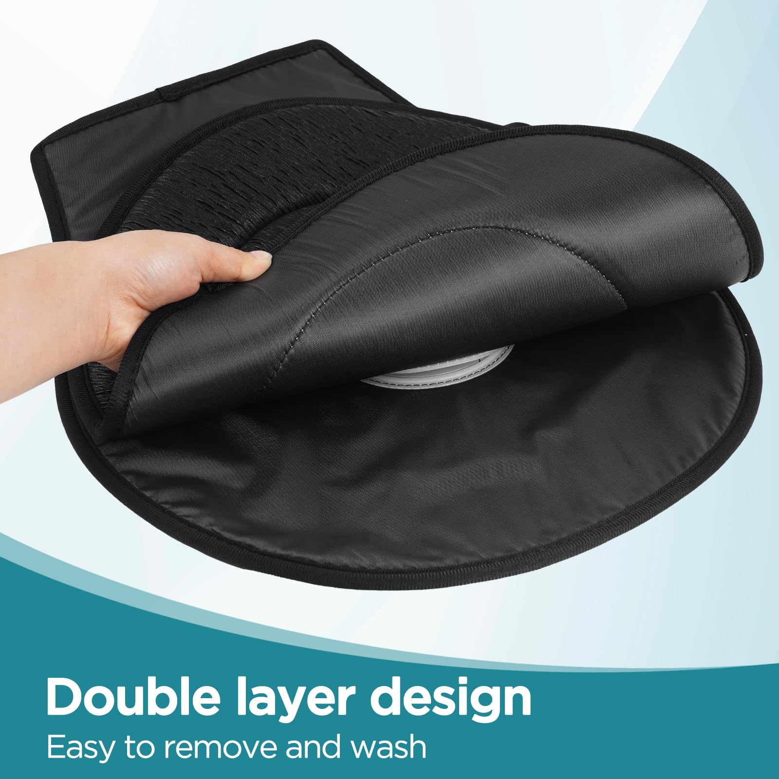 FACULX Rotating Seat for Car 360 Swivel Seat for Car for Elderly Non-Slip Portable Rotating Car Seat Pad for Driving, Chairs, St