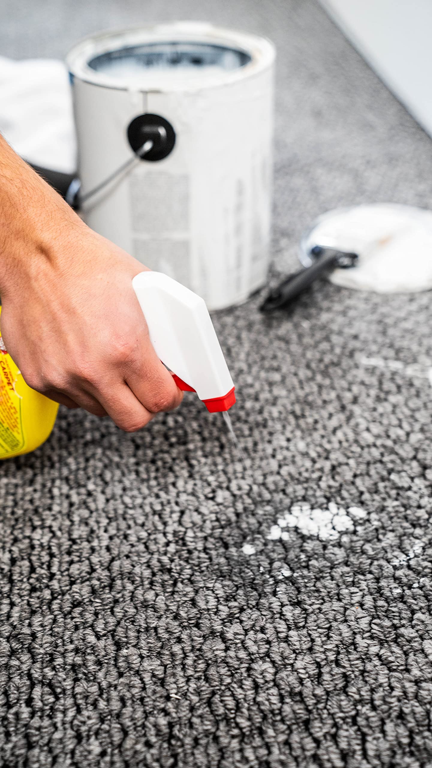 Goof Off FG910 Paint Remover Carpet Cleaner Solution -, 12 oz. Spray