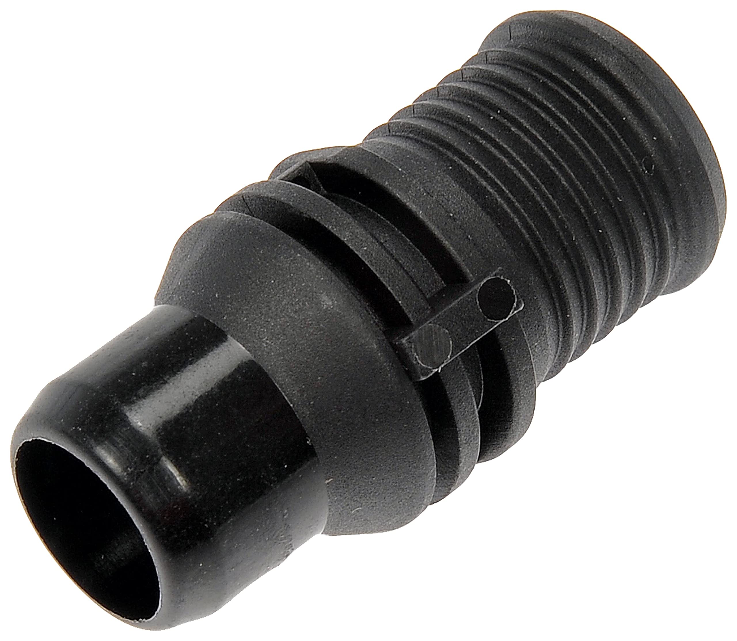 Dorman 800-077 Crankcase Ventilation Hose Connector, Straight To 15 Mm Barbed, 2 Pack