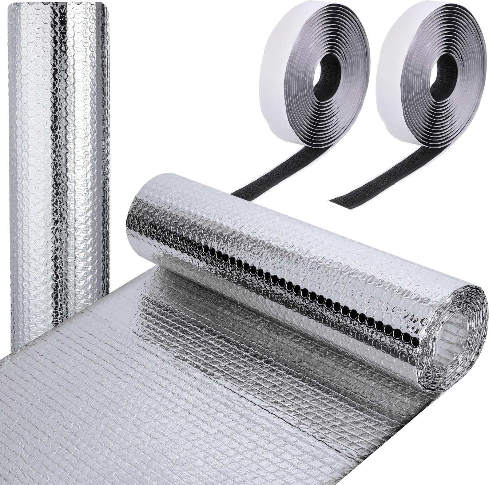 Frienda Rv Door Window Shade Cover Rv Blackout Window Shade Reflective Insulation Roll Aluminum Foil Rv Window Insulation Kit Fo