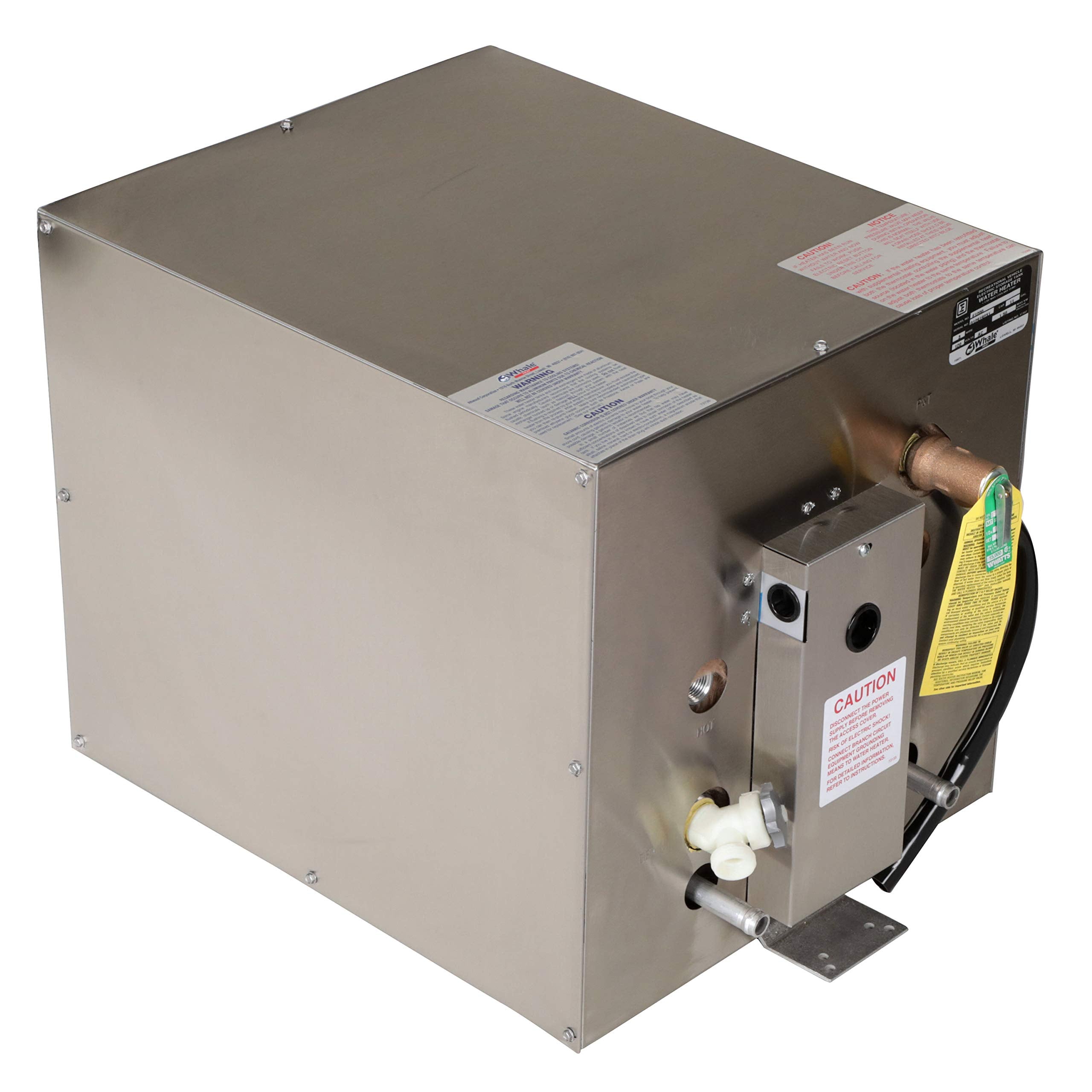 Whale F1200 Water Heater, 11-Gallon Capacity, 120V, Front Heat Exchanger, 16 Inches W X 22 Inches D X 16 Inches H