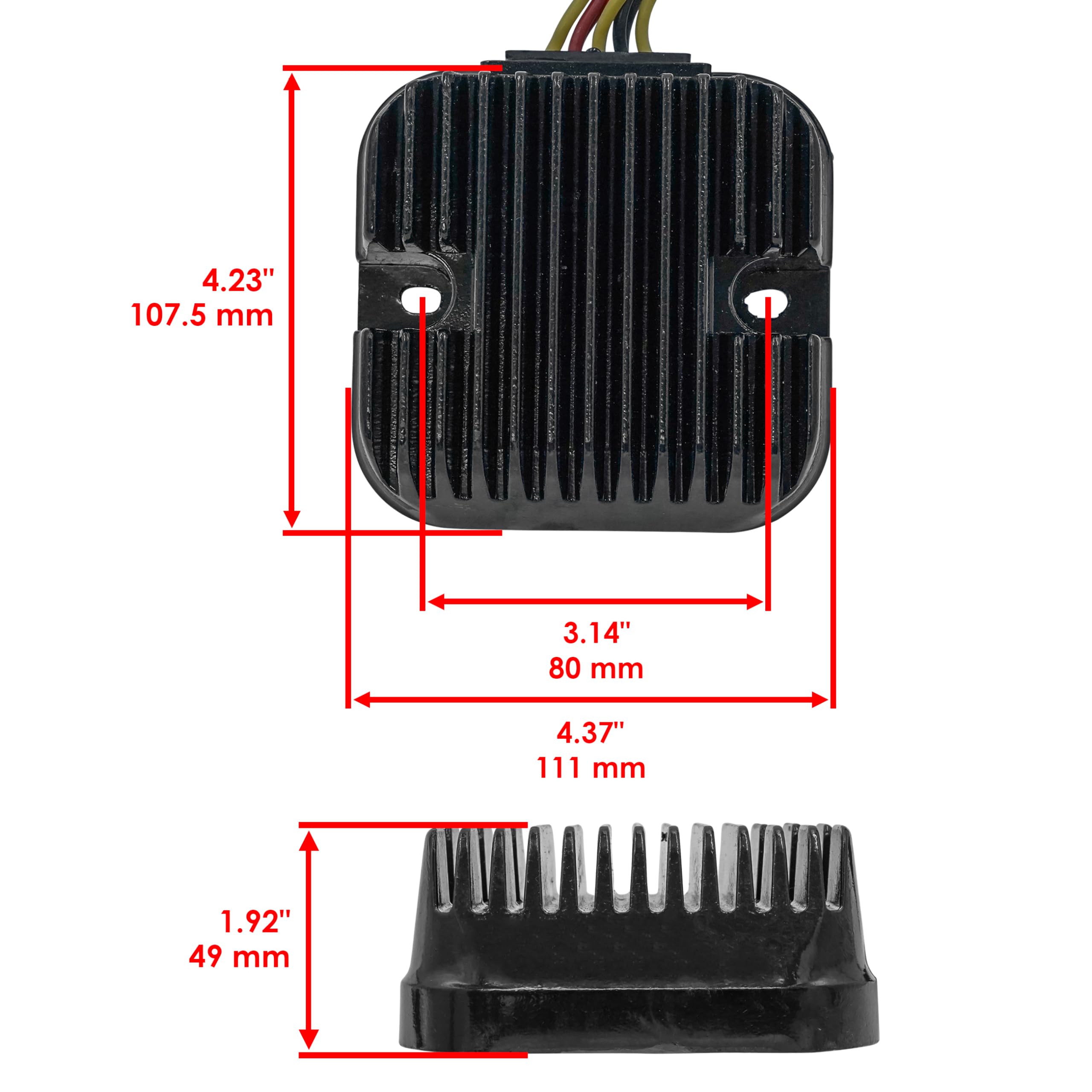 Caltric Stator & Regulator Rectifier Compatible With Polaris Rzr 800 Efi 2008