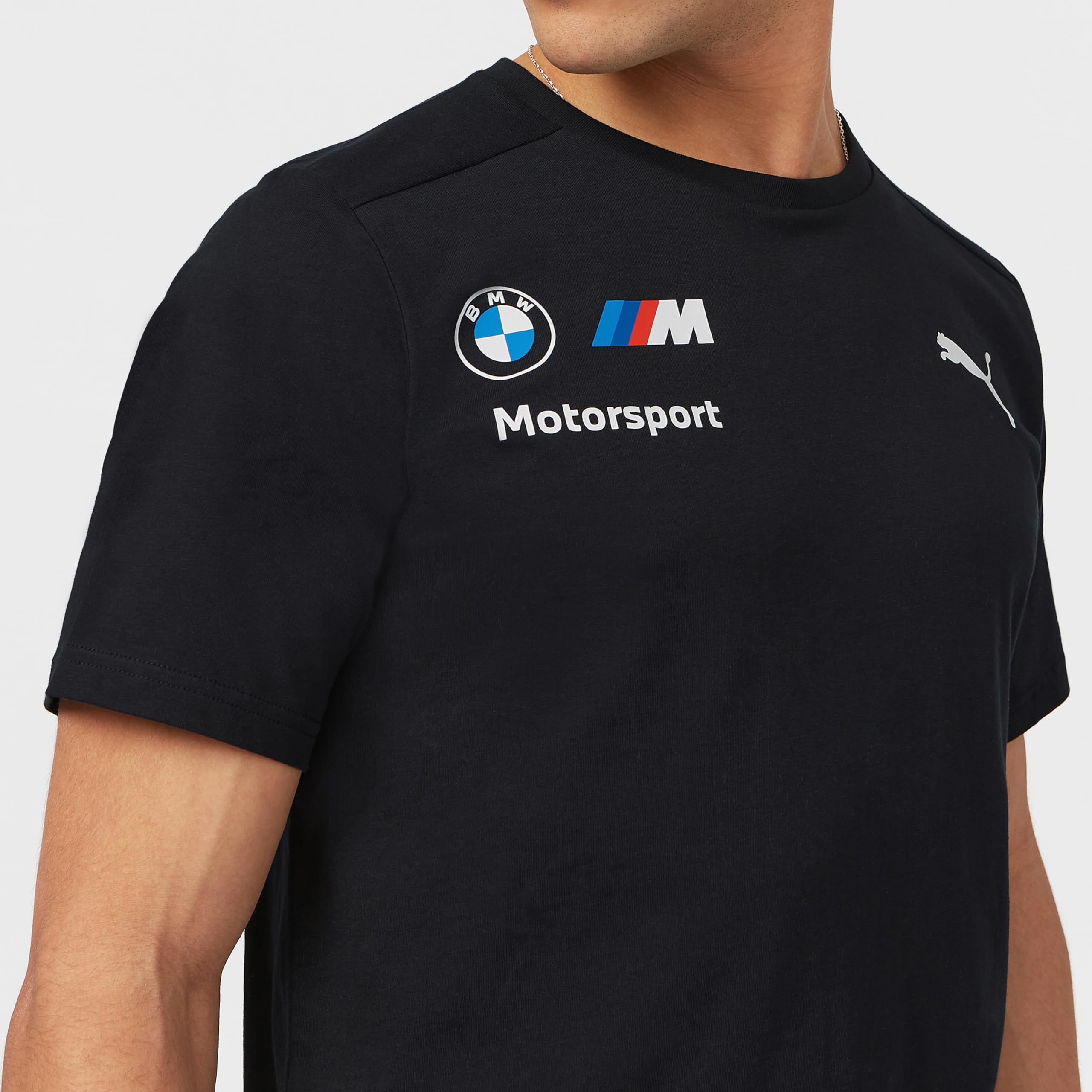 Puma Men'S Bmw Motorsports Team T-Shirt - Grey - Large