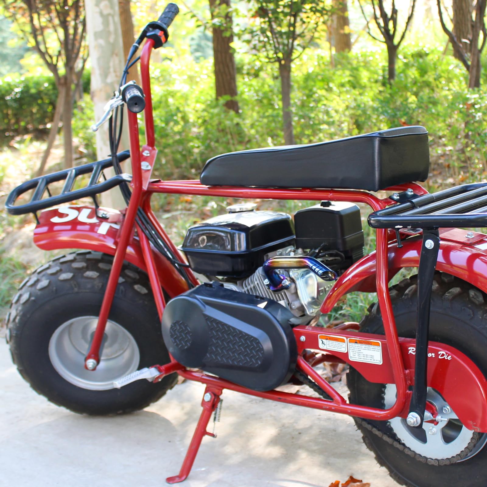 Header Exhaust Pipe Kit For Coleman Ct200U Ct200U-Ex Bt200X Kt196 196Cc 6.5Hp, For Non-Hemi Predator 212Cc Baja Warrior Mb200 Gx160 Gx200 Engine Axis M200 Mini Bike & Go Kart Performance Parts