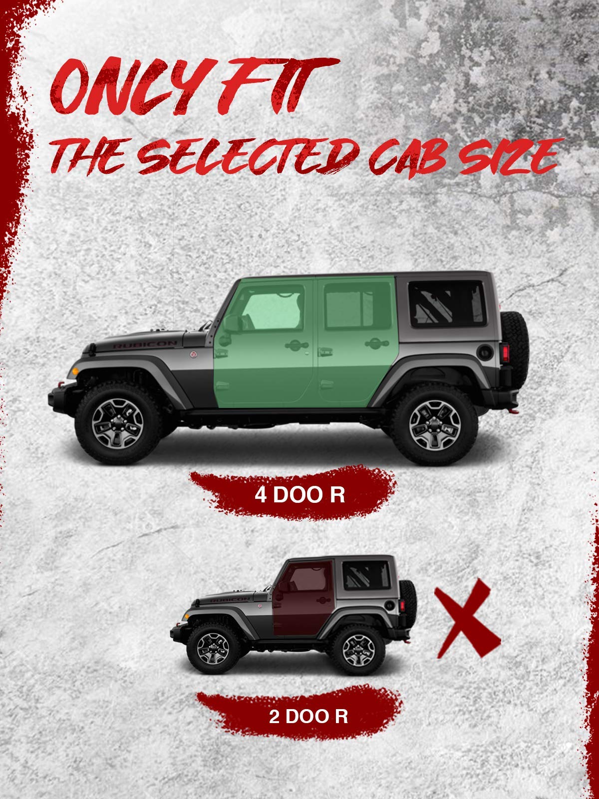 Kyx Running Boards For 2007-2018 Wrangler Jk 4 Door(Exclude 2018 Wrangler Jl Models), 5 Inches Side Steps Nerf Bars Step Rails