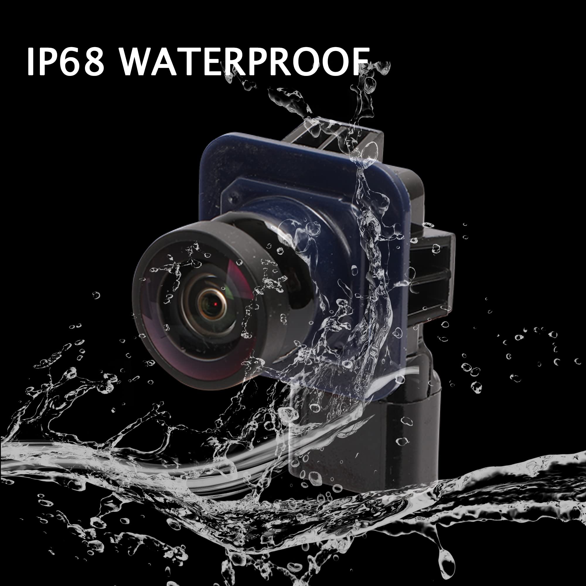 Rear View Park Assist Camera Backup Back Up Camera Compatible With 2011 2012 11 12 Ford Edge Replace# 590-069 Bt4Z-19G490-B