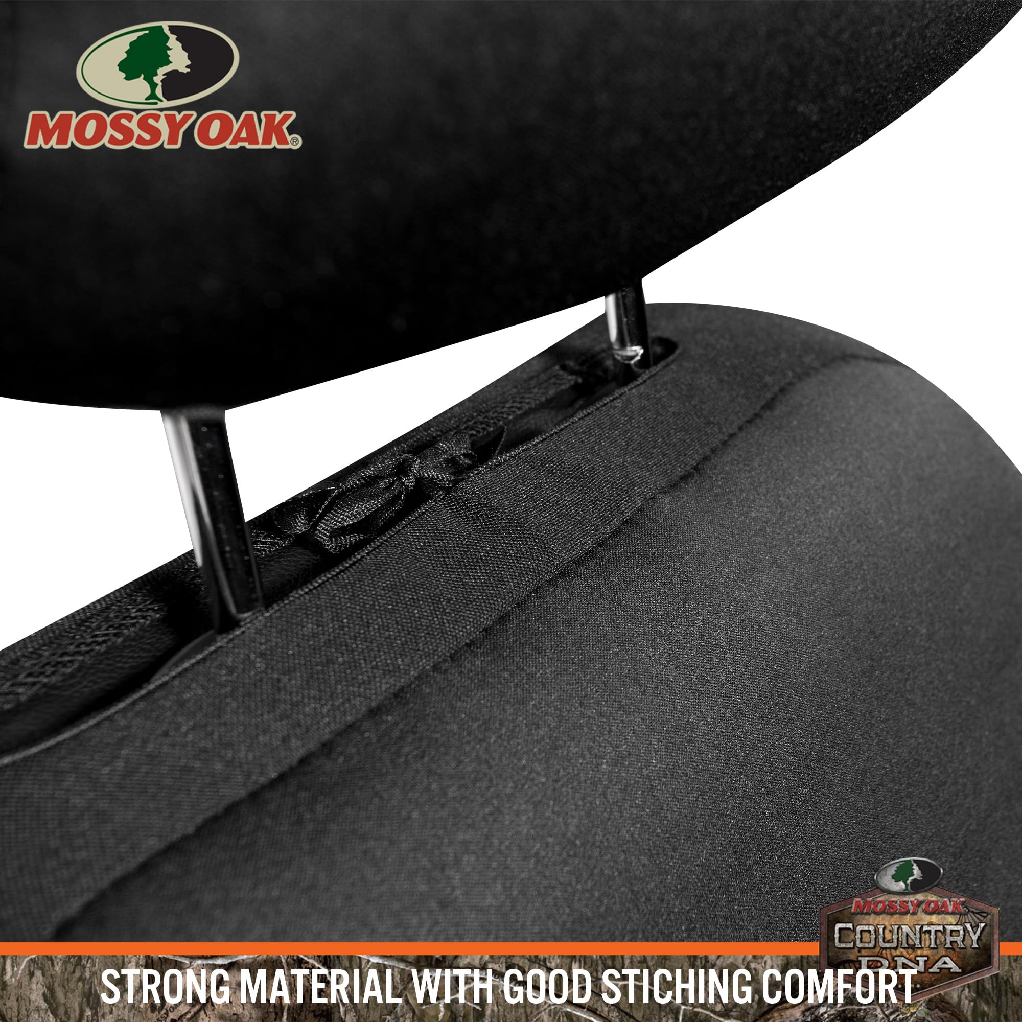 Mossy Oak Low Back Camo Seat Covers, Airbag Compatible, Universal Fit, Fits Most Bucket Seats - Made With Premium Waterproof Neo