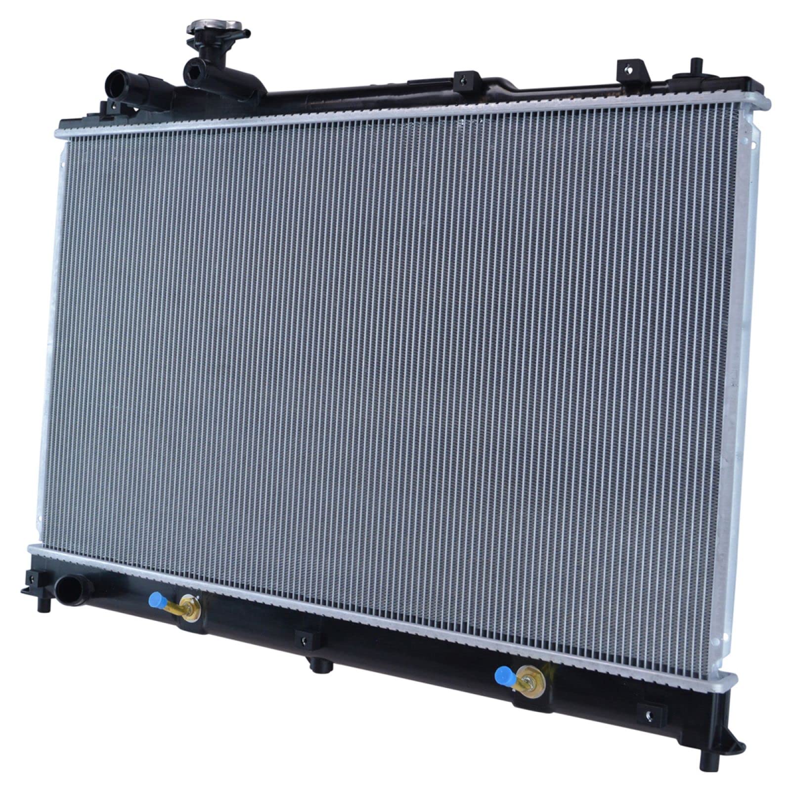 Trq Radiator Assembly Aluminum Core Compatible With 07-12 Mazda Cx-7 Cu2918 Ma3010225