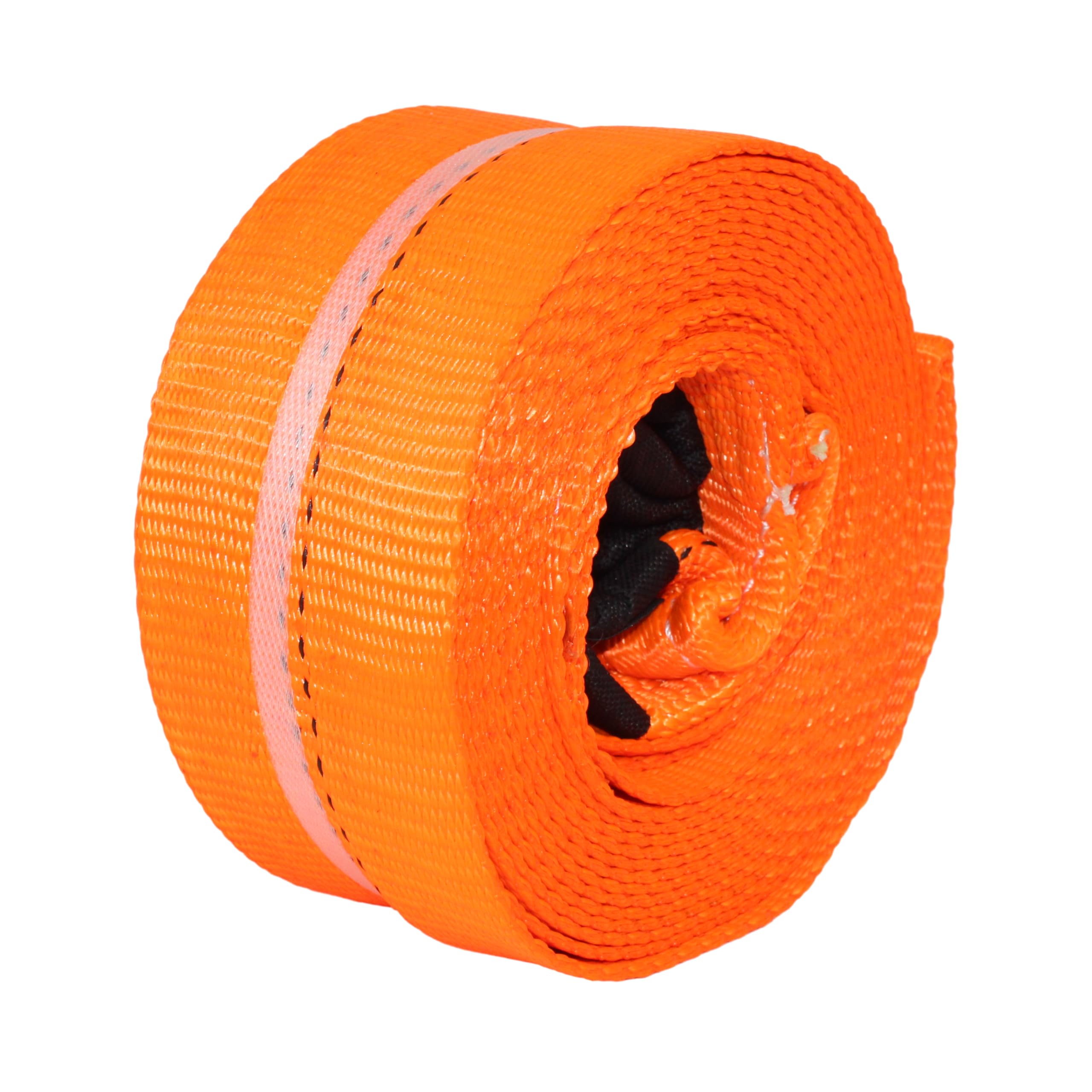 Hfs(R) Tree Saver, Winch Strap, Tow Strap 30,000 Pound Capacity (Orange, 3X30Ft)