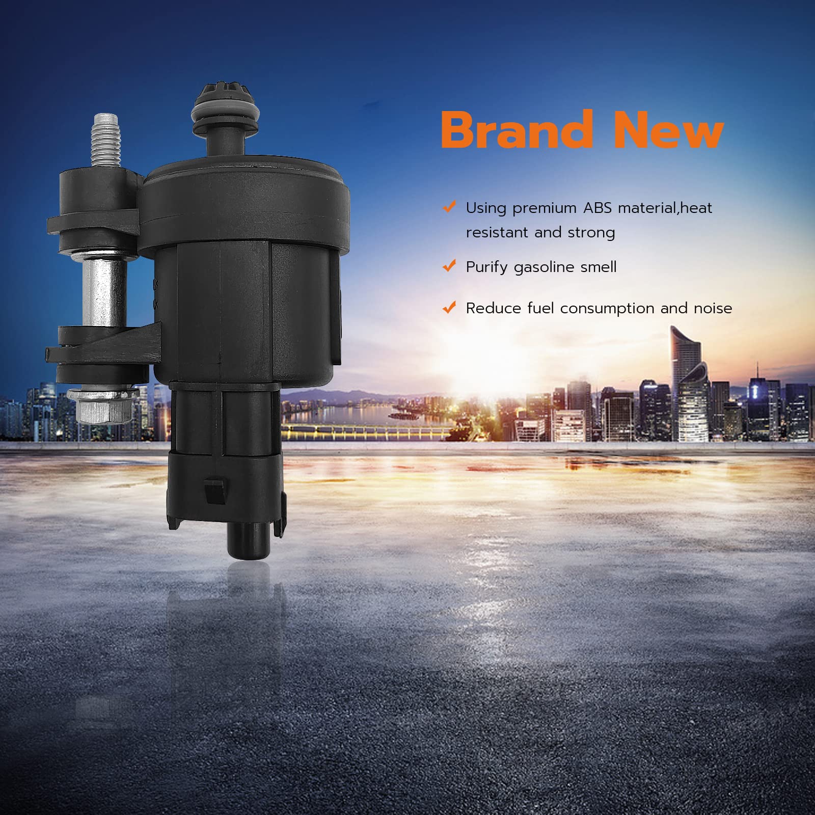 Vapor Canister Purge Valve Solenoid, Compatible With Chevrolet Caprice Camaro Equinox Impala Traverse Buick Enclave Acadia Canyon Terrain Ats Cts Elr Srx, 12610560