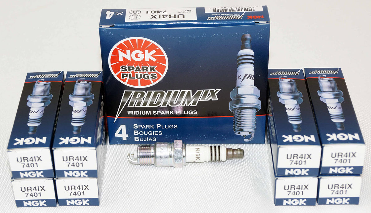 8 New Ngk Iridium Ix Spark Plugs Ur4Ix # 7401