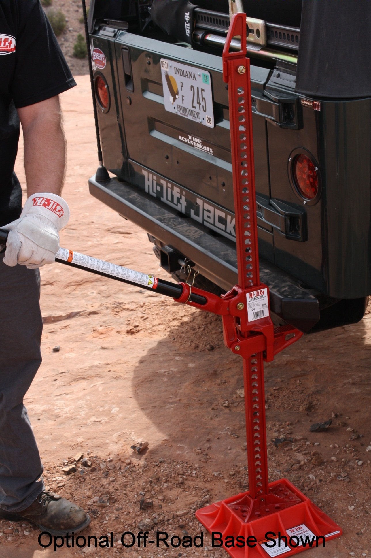 Hi-Lift Jack Hl484 48'' Hi-Lift Black Cast And Steel Jack