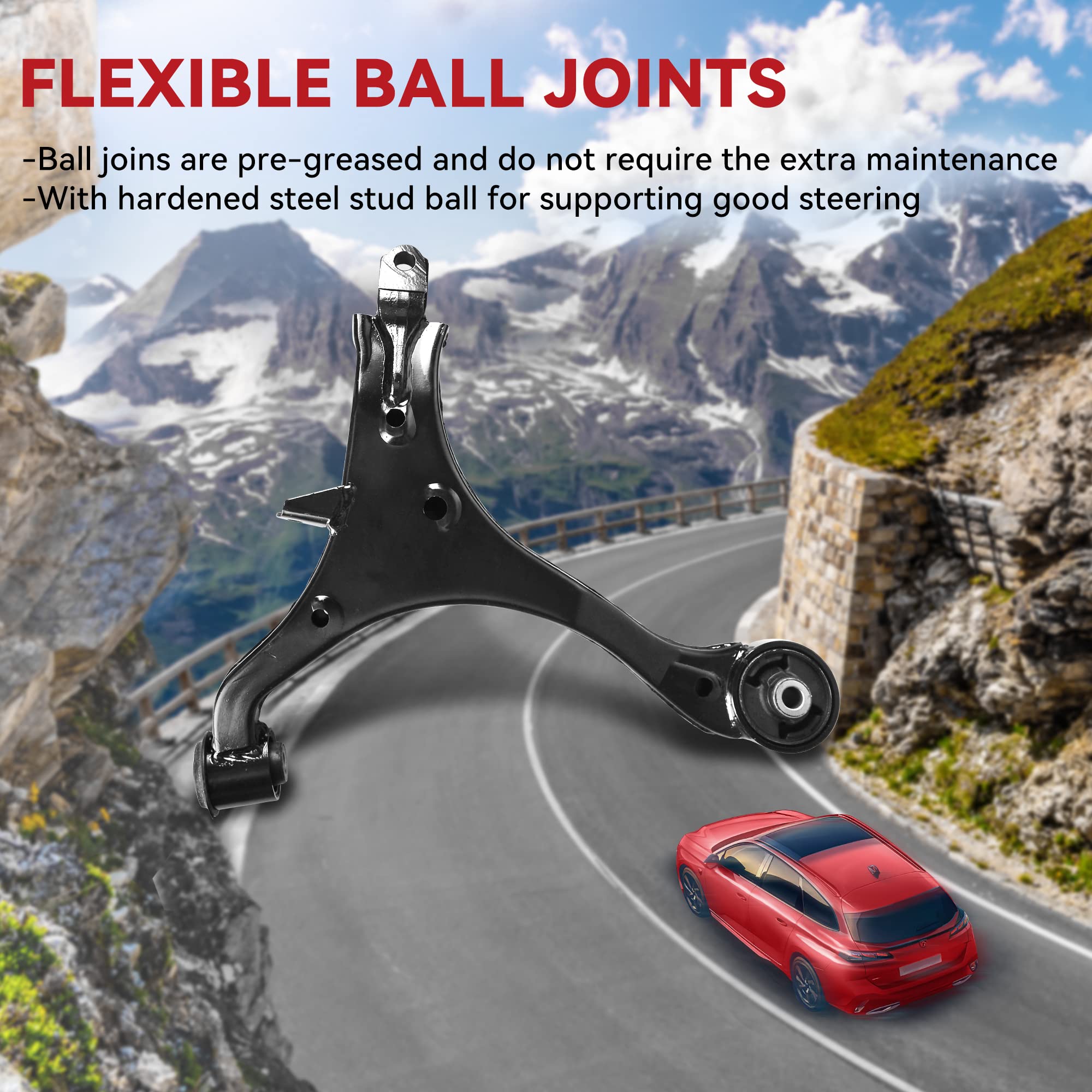 Yitamotor Front Suspension Kit Compatible With Cr-V 2002-2006