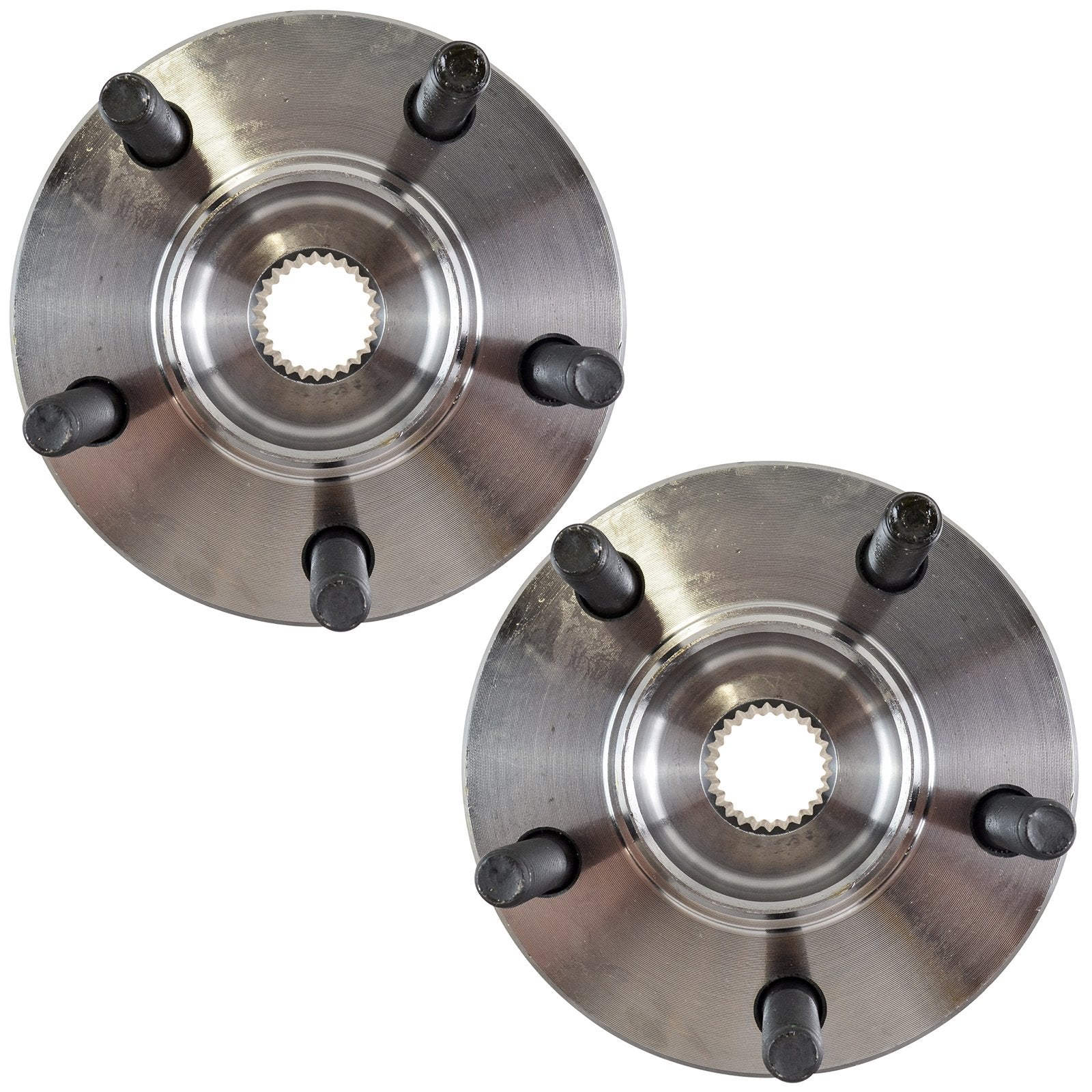 Trq Front Wheel Hub Bearings Assembly Set Compatible With 1996-2007 Ford Taurus 1995-2002 Lincoln Continental 1996-2005 Mercury