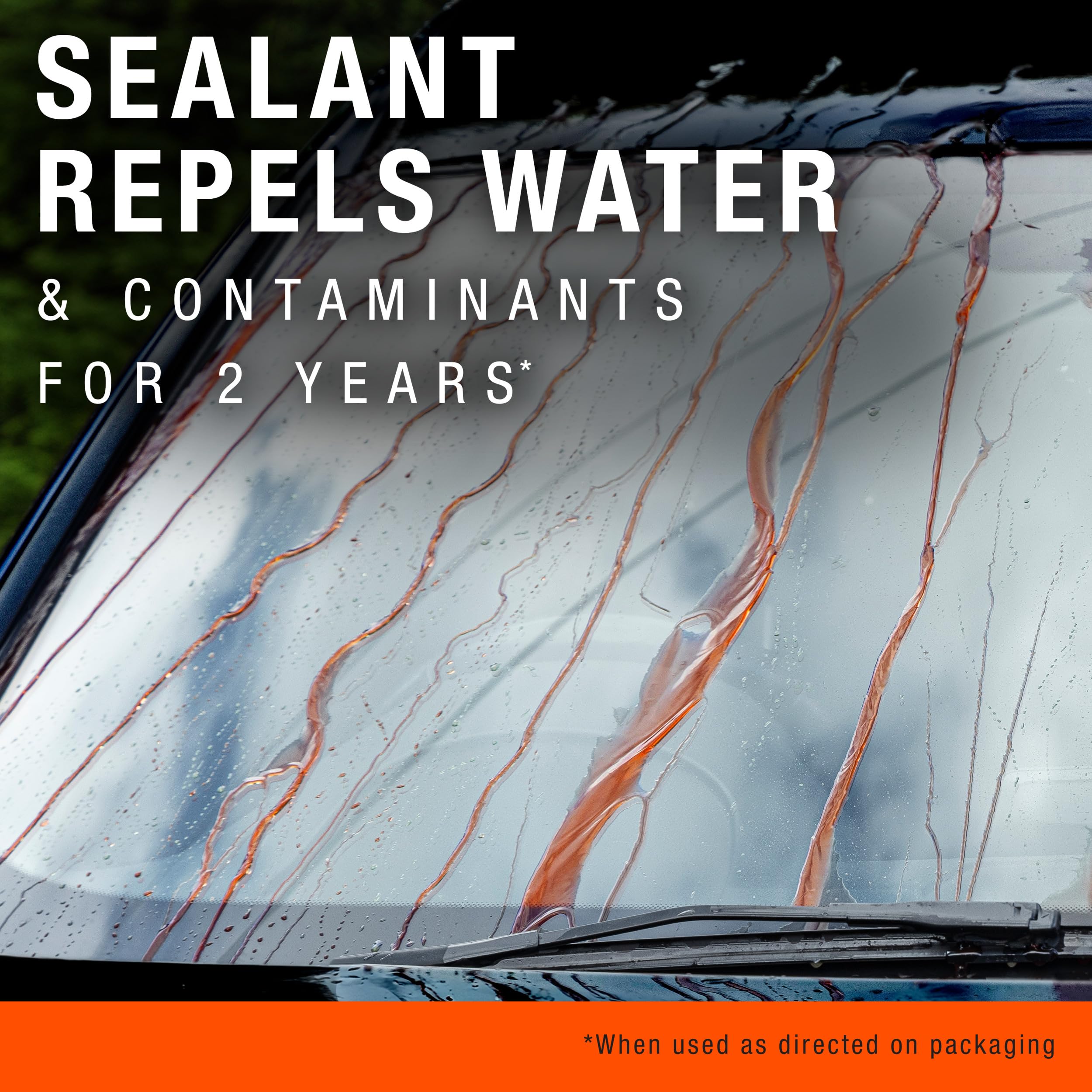 Nu Finish Glass Restore & Repel Kit - Two Step Windshield Regimen with Polishing Compound, Ceramic Sealant & Applicator Tools