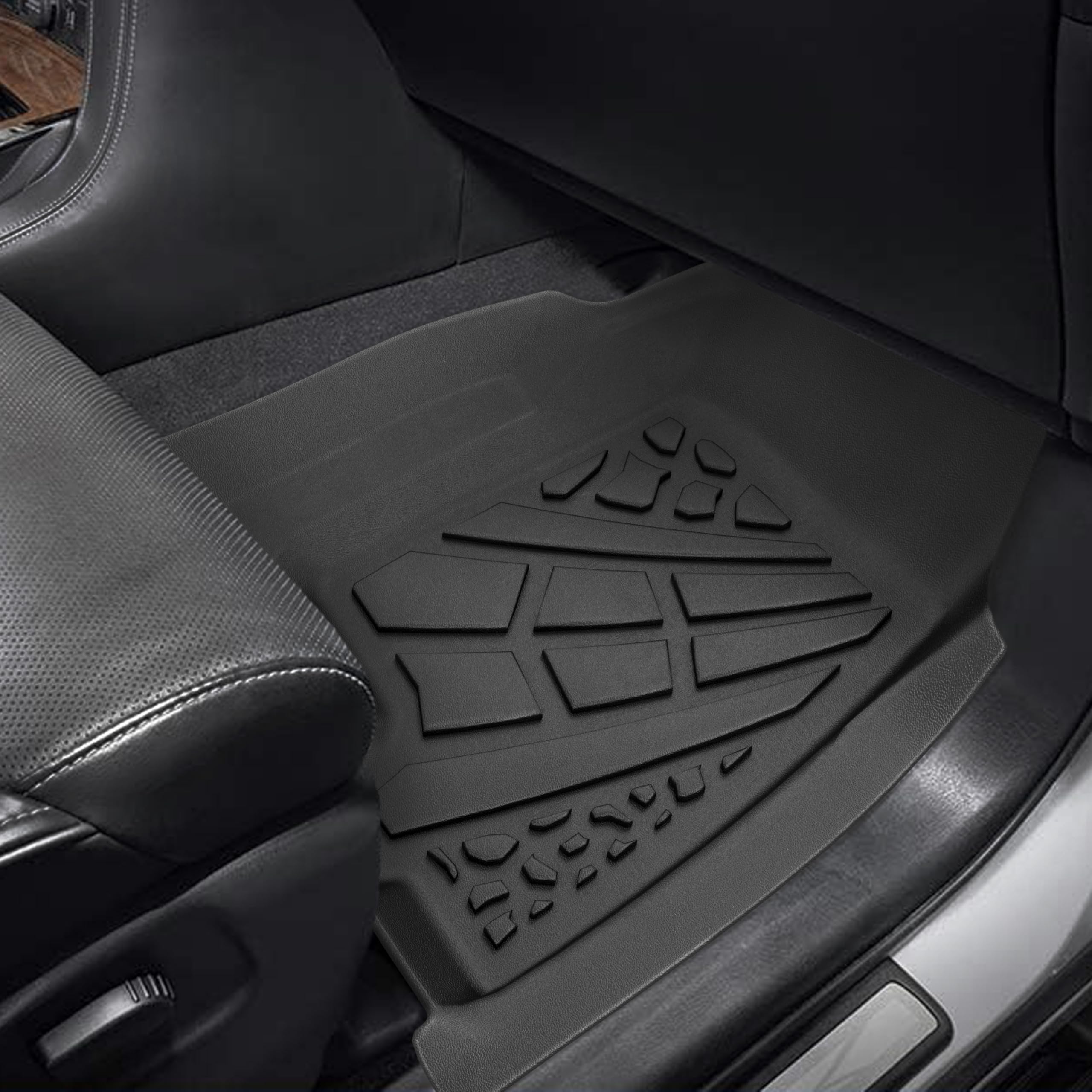 Karpal Floor Mats Fit For 1999-2007 Chevrolet Silverado/Gmc Sierra 1500/2500/3500 (Crew Cab) / 2000-2006 Chevrolet Escalade/Subu