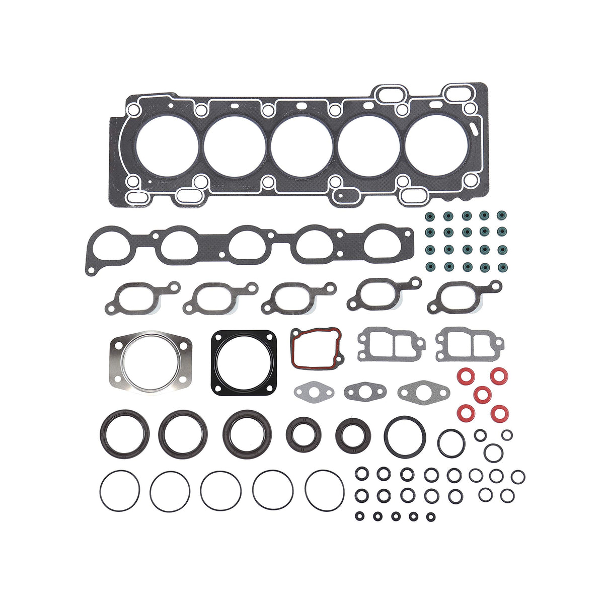 Dnj Hgs4263 Cylinder Head Set For 00-09 Volvo / S60, C70, V70, S70 2.3L-2.4L L5 Dohc Turbocharged B5244T5,B5244T7,B5234T9,B5234T