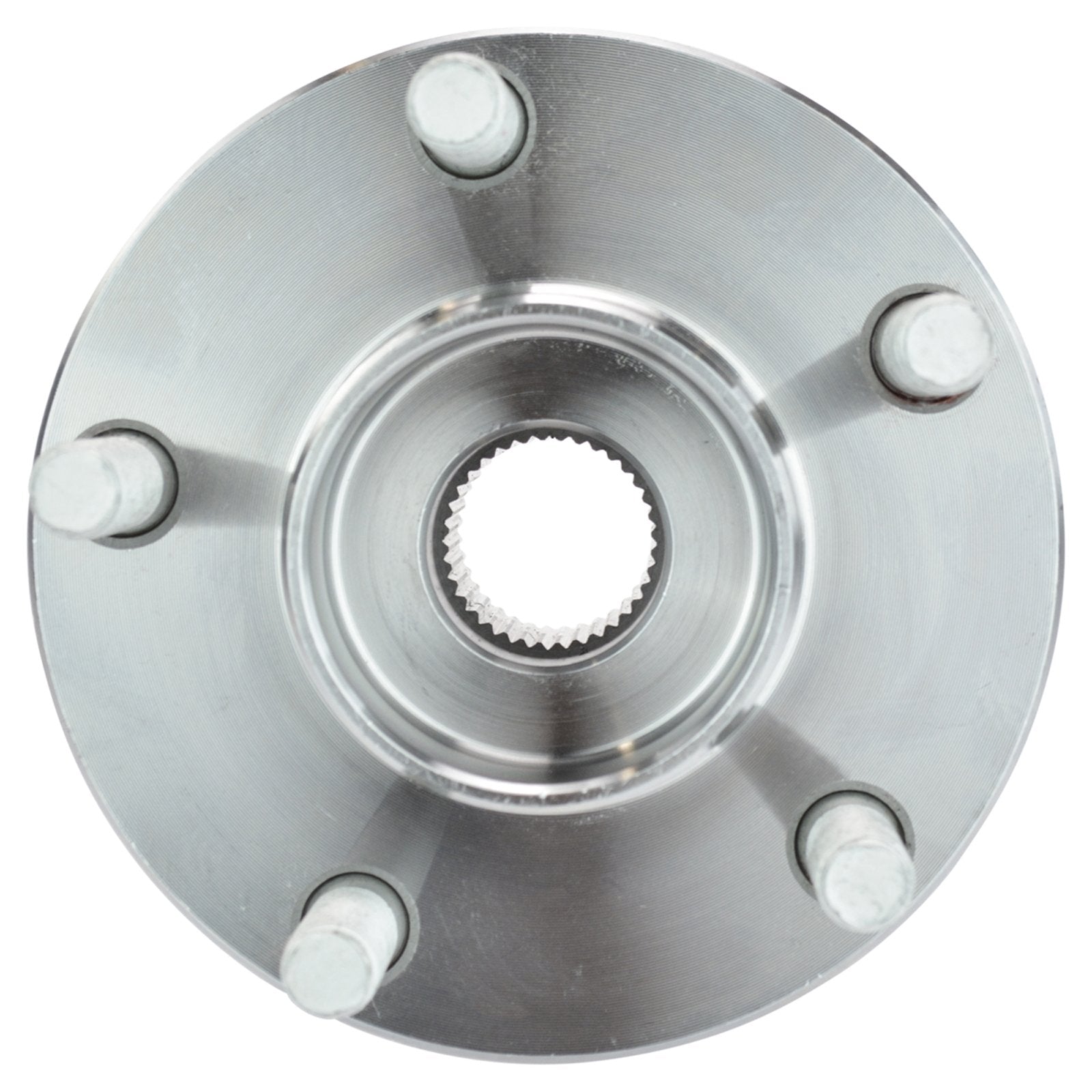 Trq Front Wheel Hub Bearings Assembly Set Compatible With 2008-2013 Volvo C30 2006-2013 C70 2005-2011 S40 V50