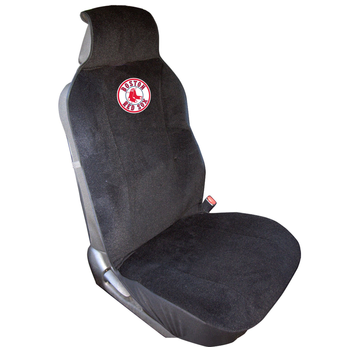 Fremont Die MLB Boston Red Sox Car Seat Cover, Standard, Black/Team Colors