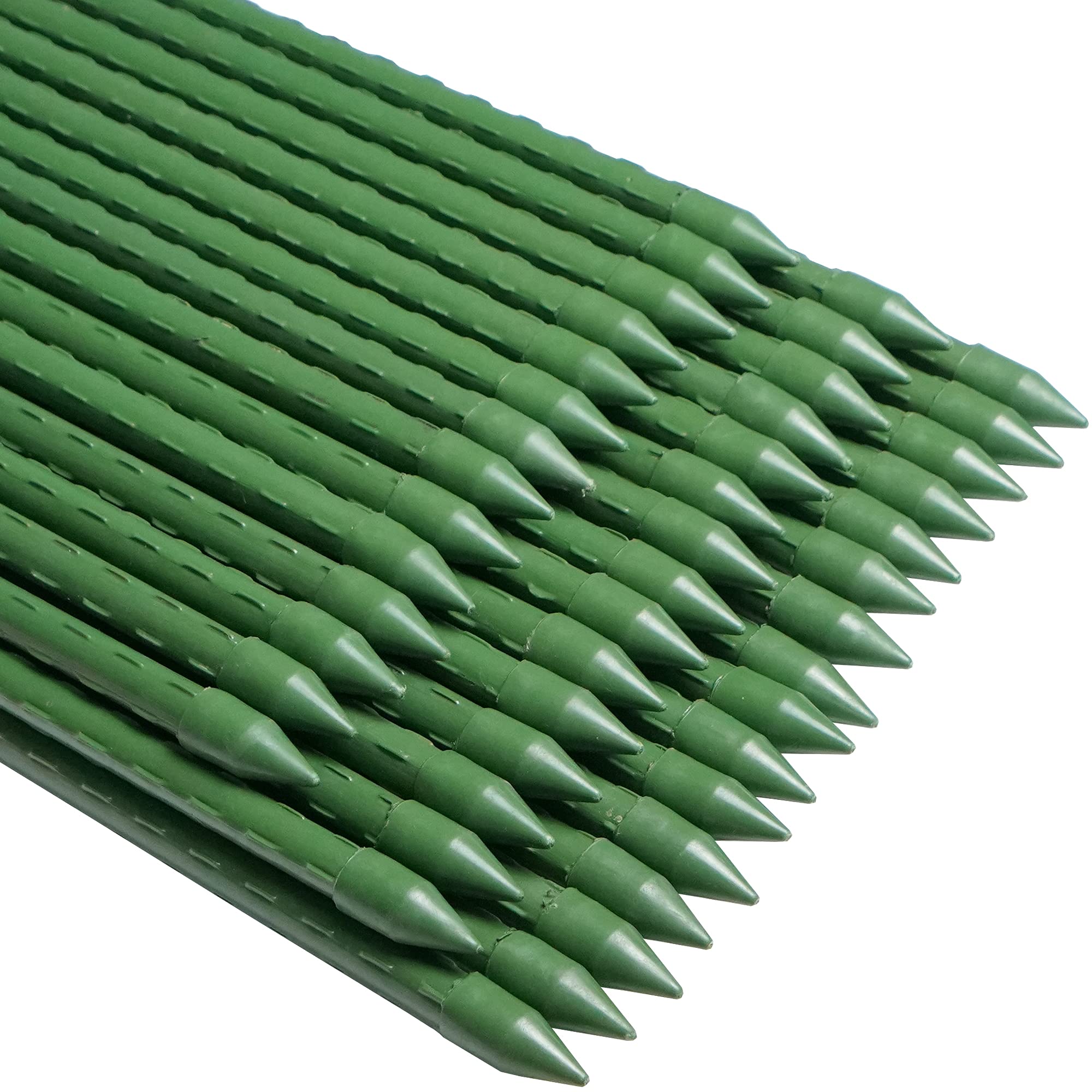 WAENLIR Garden Stakes 72 inch 6ft Sturdy Plant Sticks/Support  Tomato Stakes  Pack of 25-New