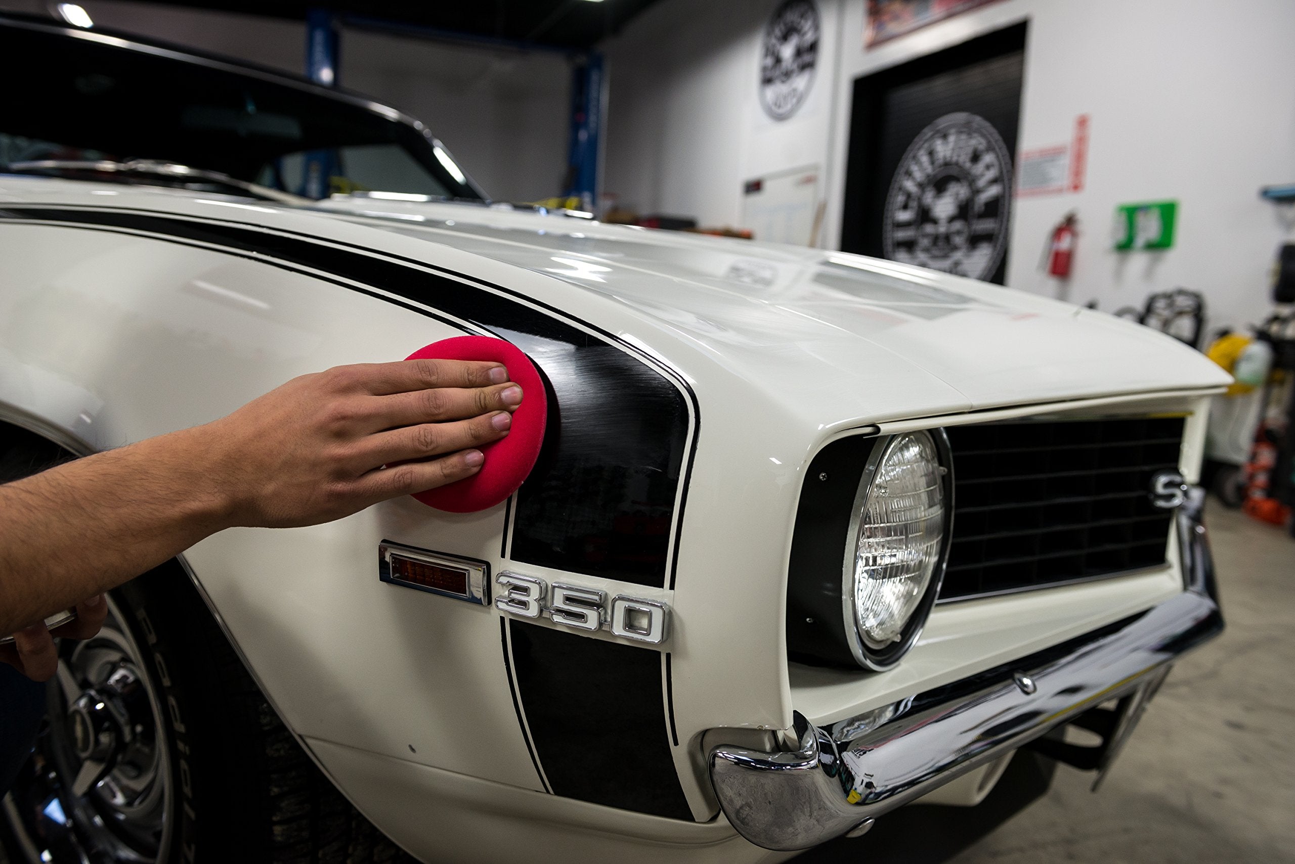 Chemical Guys Acc_113C-2Pk Wax And Dressing Ufo Applicator (Pack Of 2)