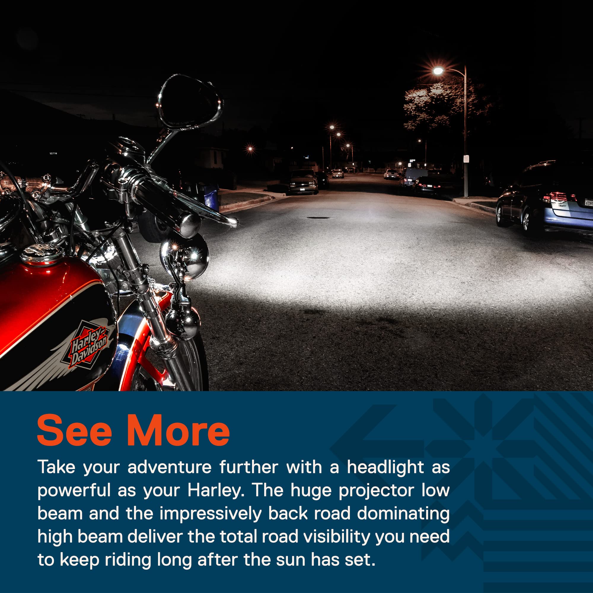 True Mods 5.75'' Harley Led Headlight For Harley Davidson [Black-Finish] [Halo Drl] [Dot Compliant] Round Led Motorcycle Headlig